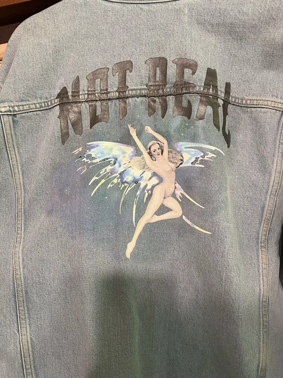 Off-White Denim Jackets Off-White Not real denim jacket Blue