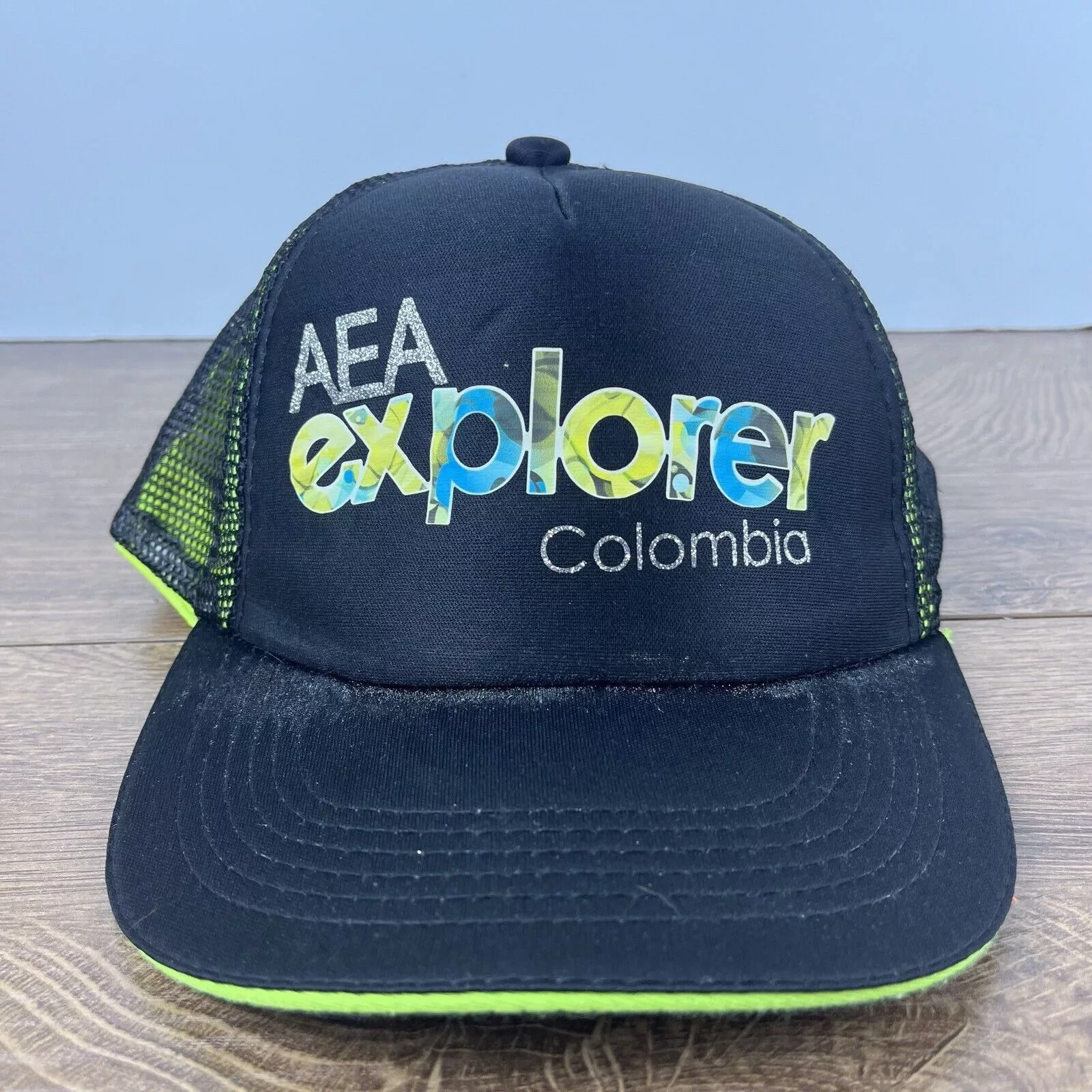 Columbia Hats AEA Explorer Columbia Hat Snapback Hat Black Hat Adjustable