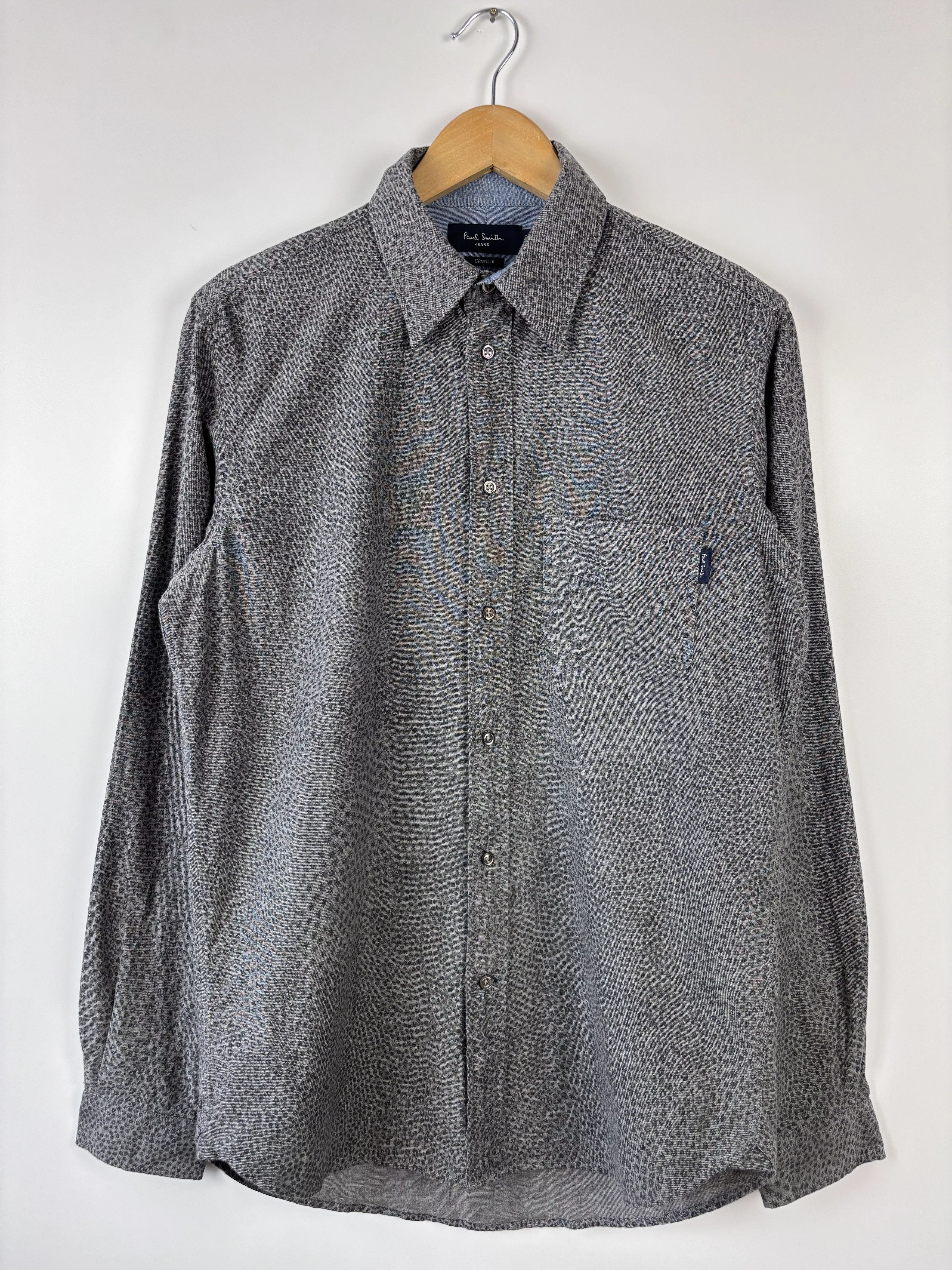 Paul Smith Shirts Button Ups Paul Smith Jeans Longsleeve Button Down Shirt Gray Size S