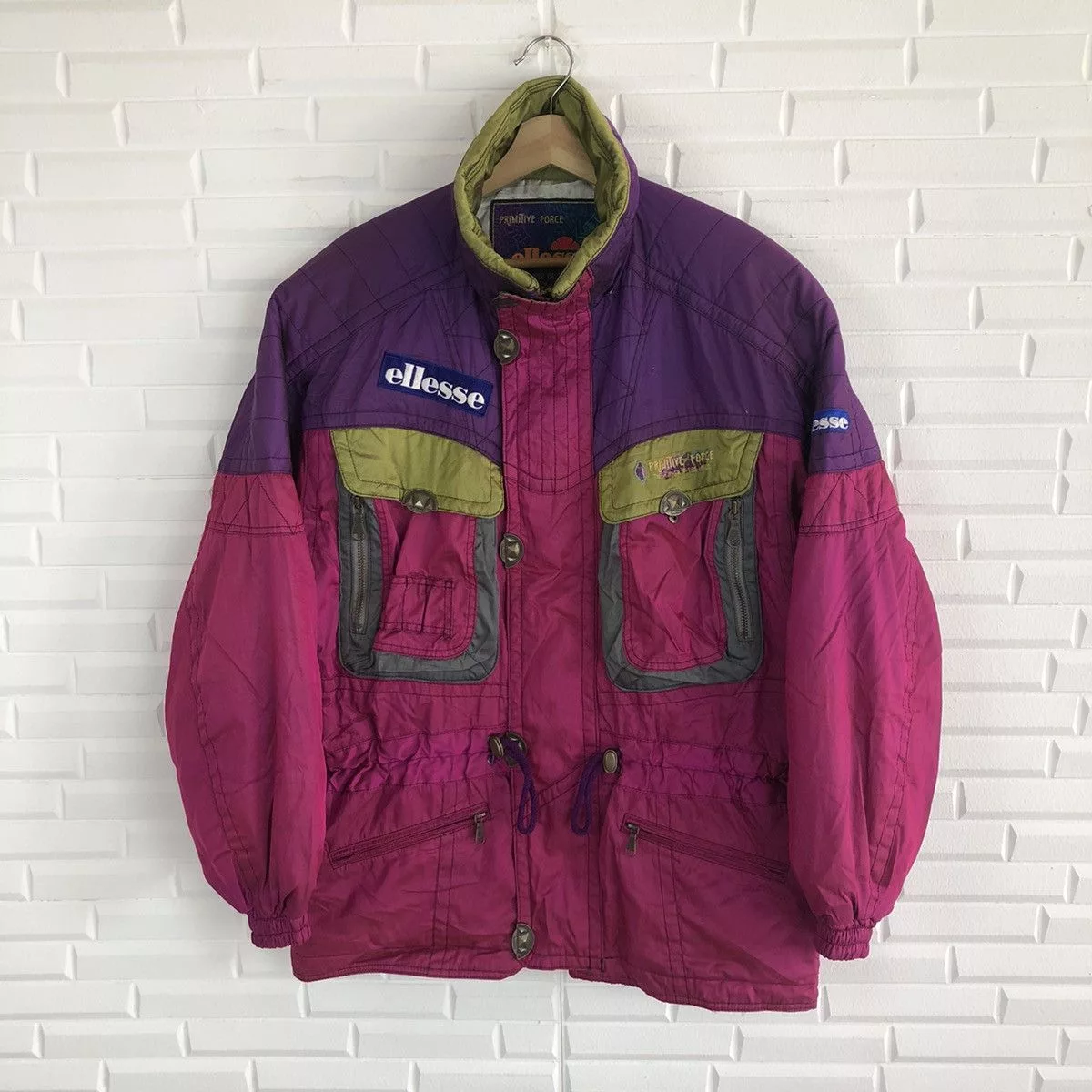 Ellesse Light Jackets ELLESSE PRIMITIVE FORCE SKI NICE COLOUR JACKET Multi