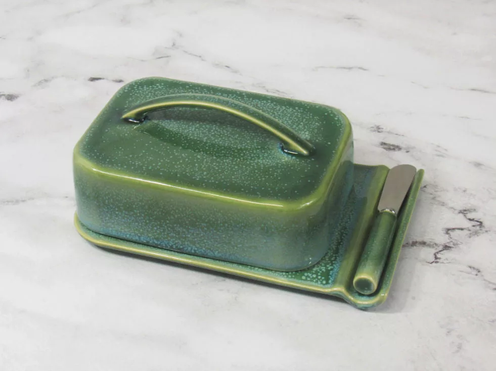 Green Porcelain Butterie
