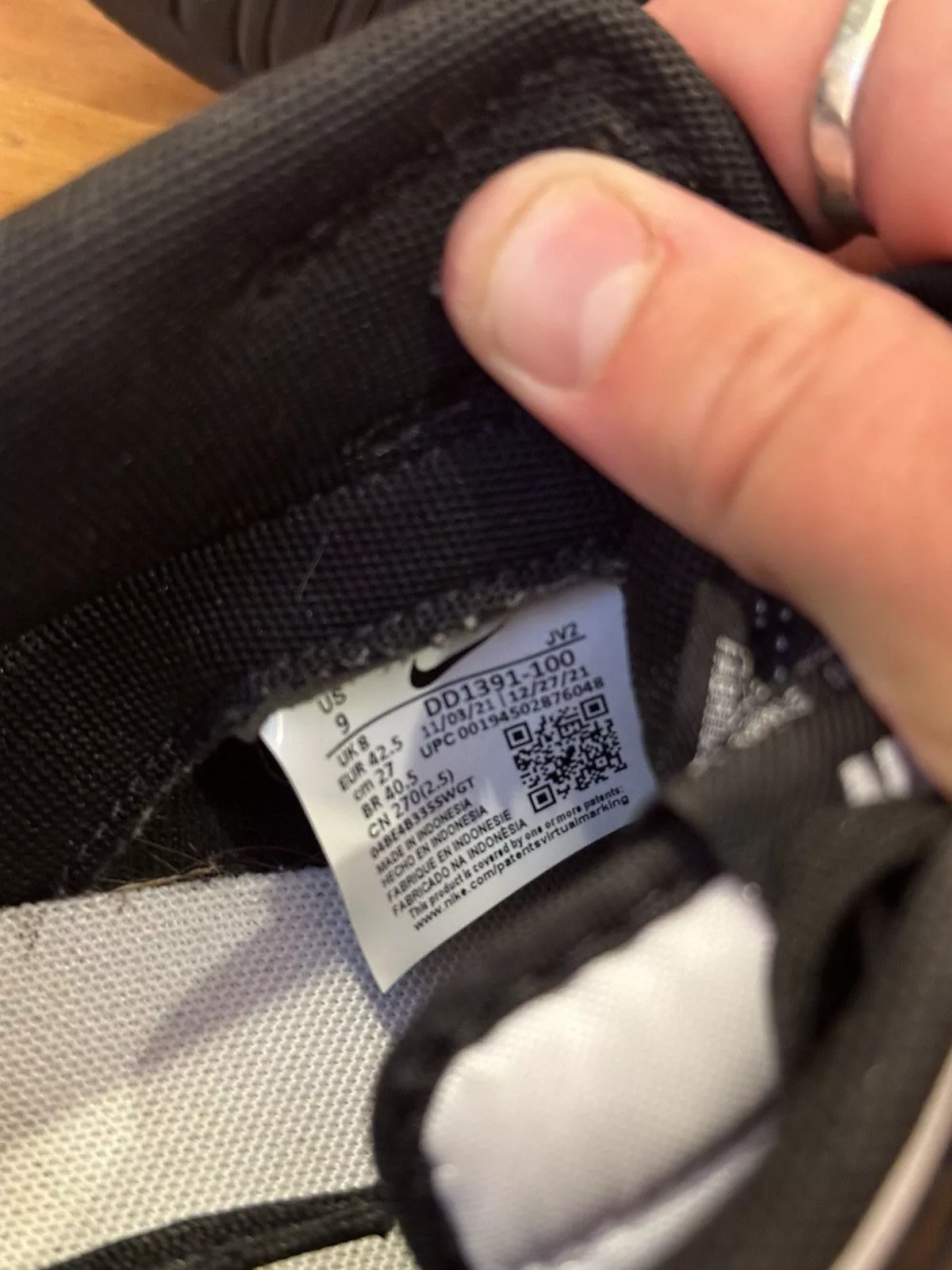 Nike Low Top Sneakers Nike SB Panda Gray