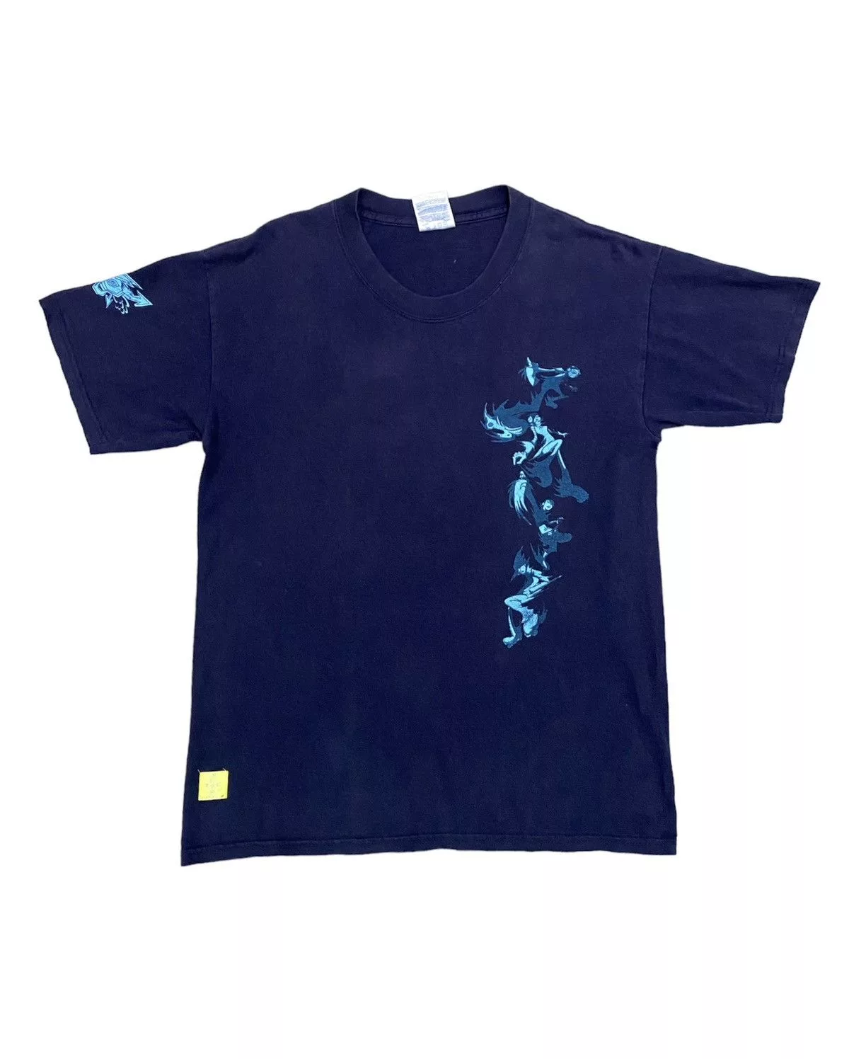 20471120 Short Sleeve T Shirts 20471120 × Anime × Beauty Beast Vtg monster Cyberpunk Japan Anime Akira Blue