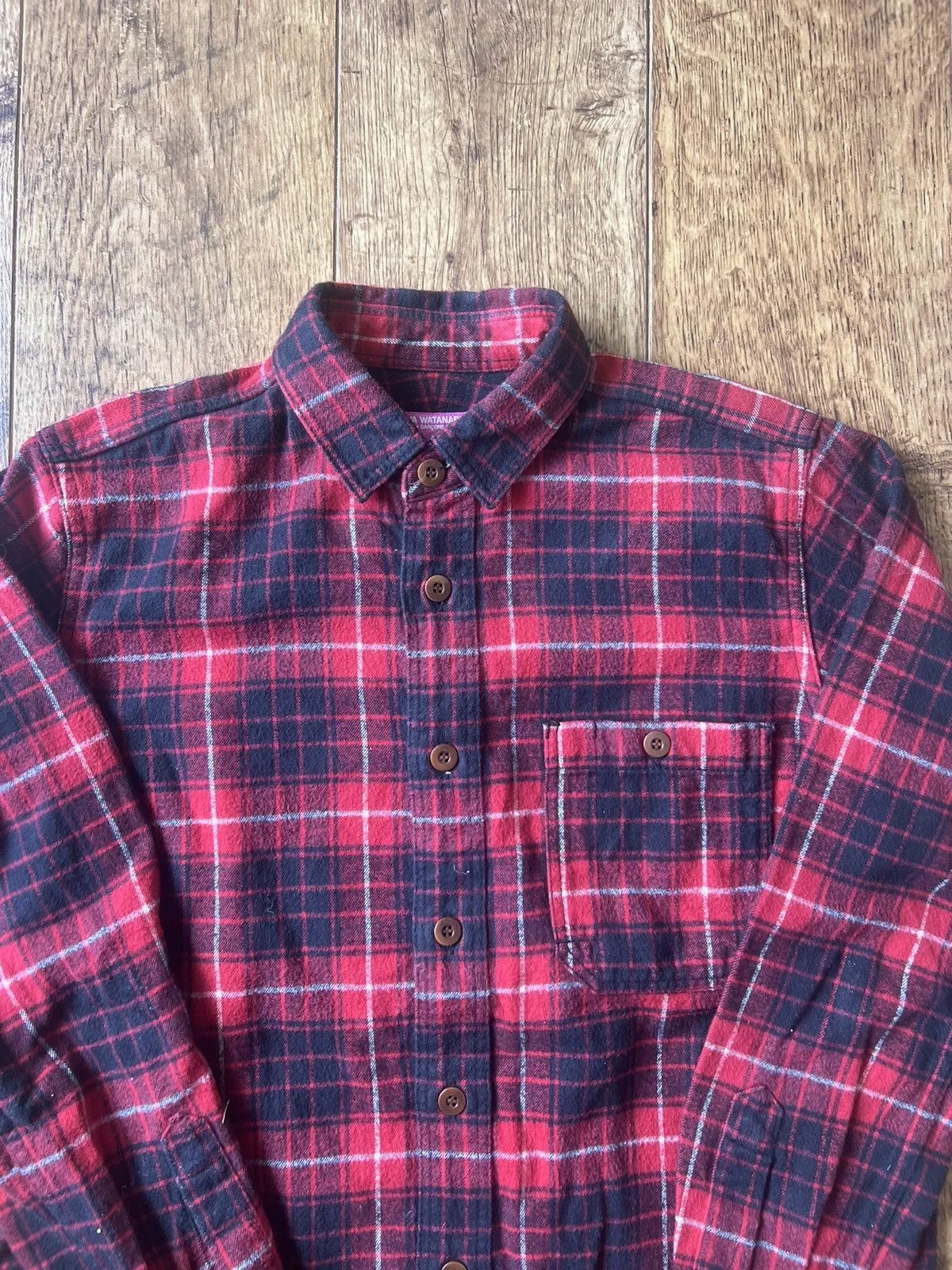Comme des Garcons Shirts Button Ups Comme des Garcons × Junya Watanabe Junya Watanabe COMME des GARÇONS plaid button up shirt Black