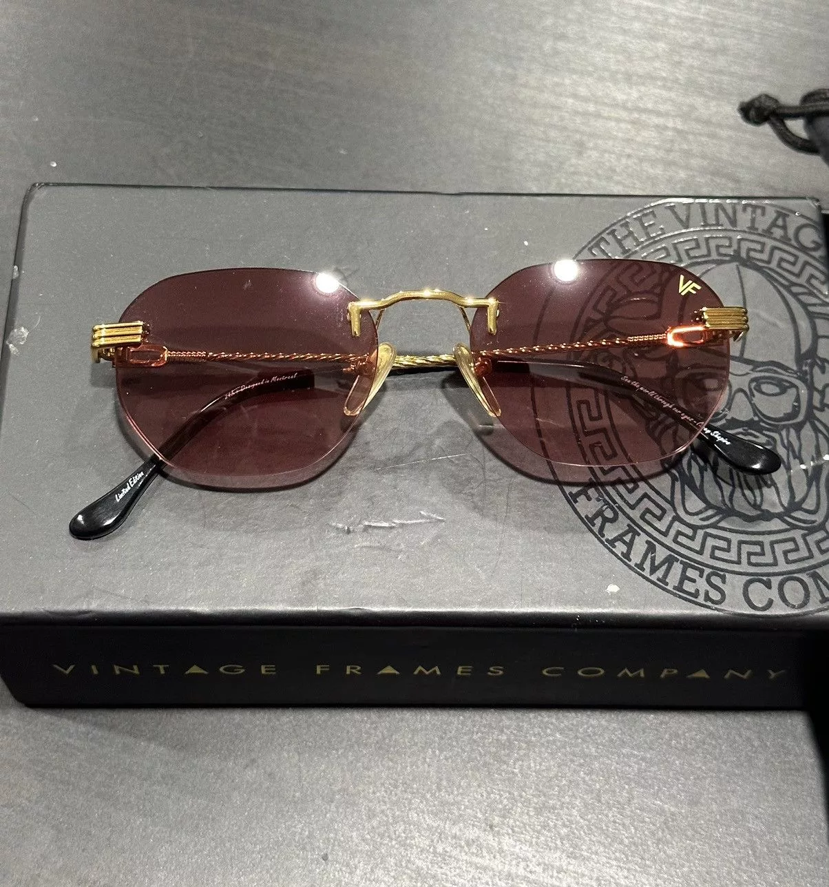 Vintage Frames Company Sunglasses Vintage Frames Company Vintage Frames Red