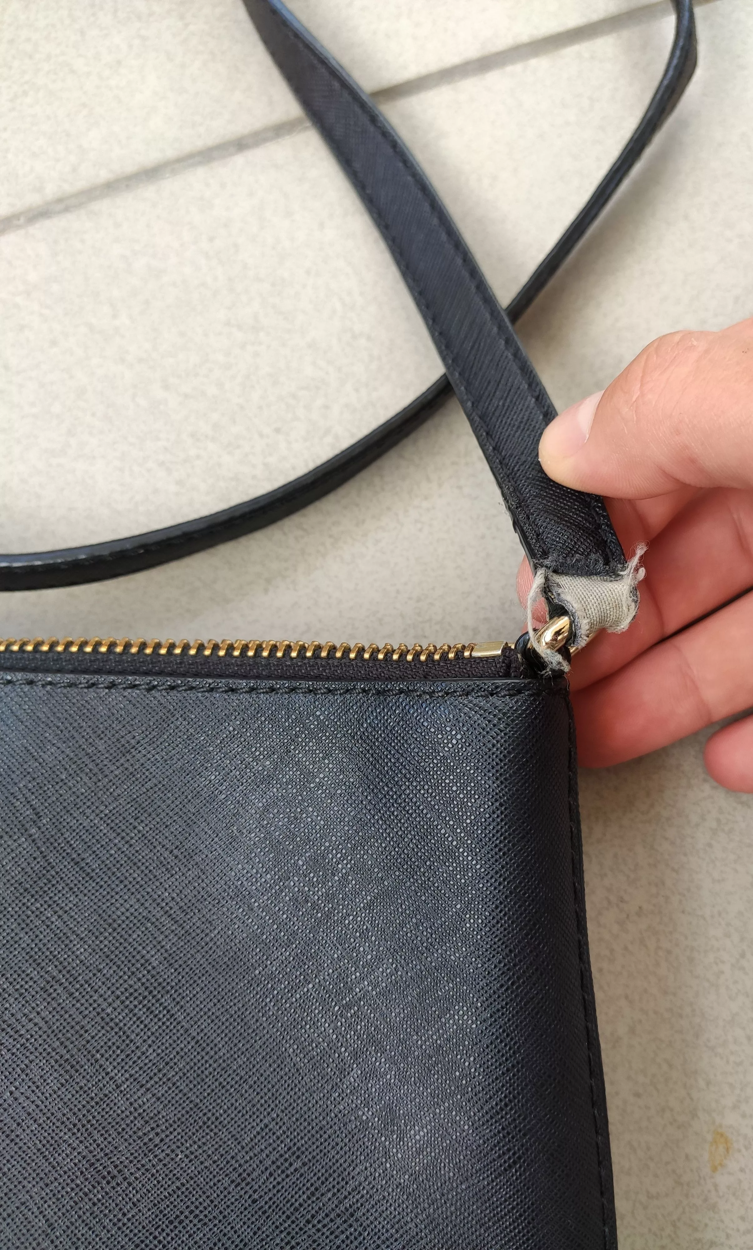 Designer Mini Bags Designer × Kate Spade Kate Spade classic leather bag Black