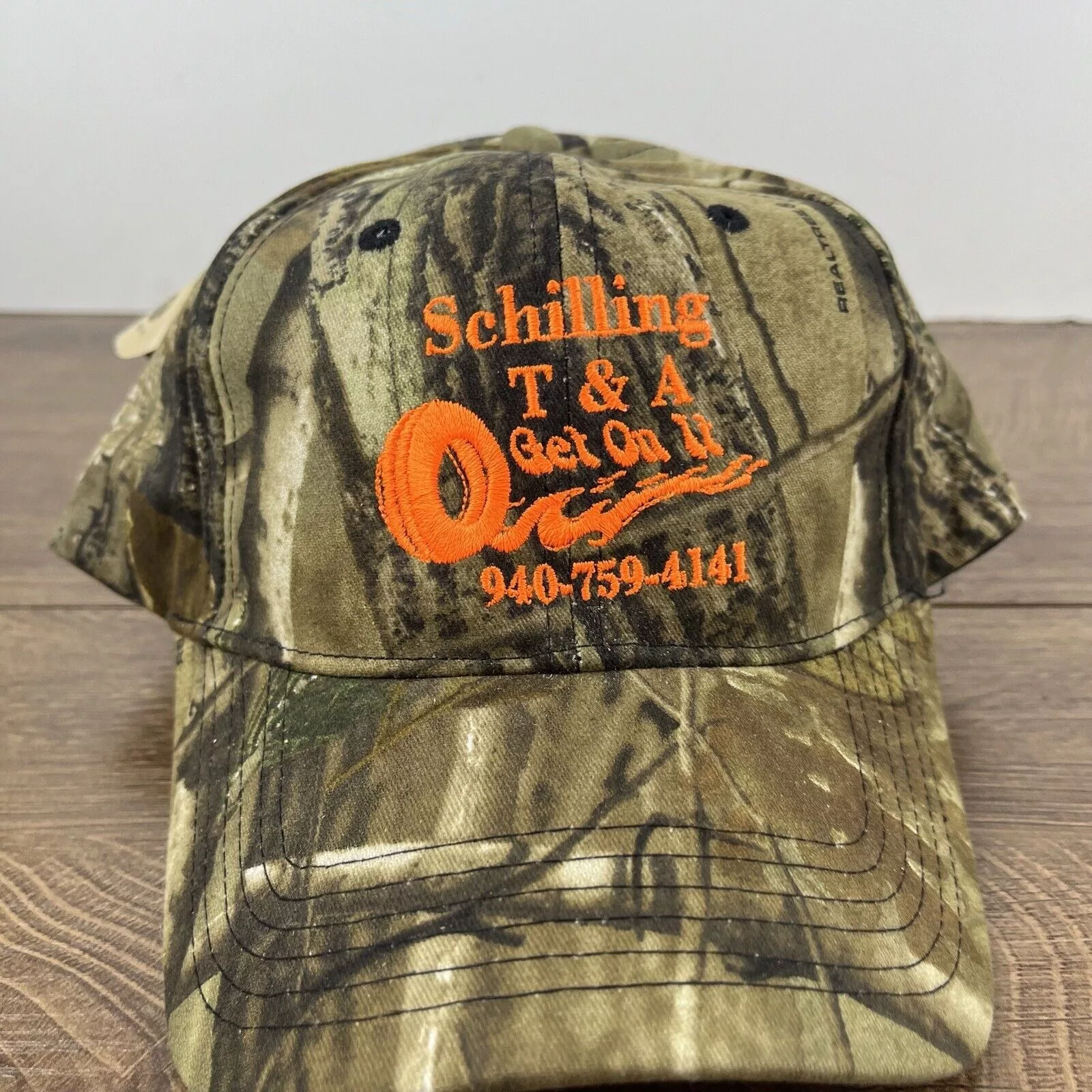Other Hats Other Schilling T&A Hat Camo Cap Hat Adjustable Hat Green Adult Ha