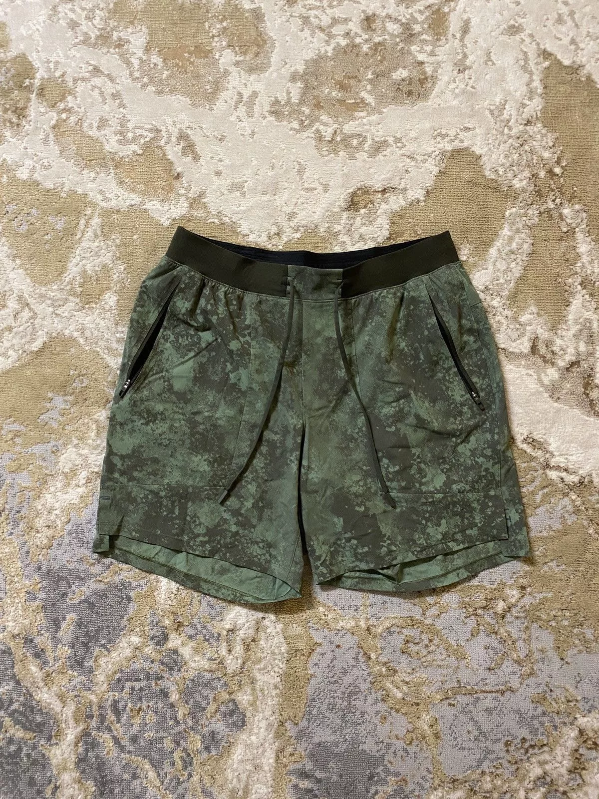 Lululemon × Vintage Green Lululemon Shorts Streetwear