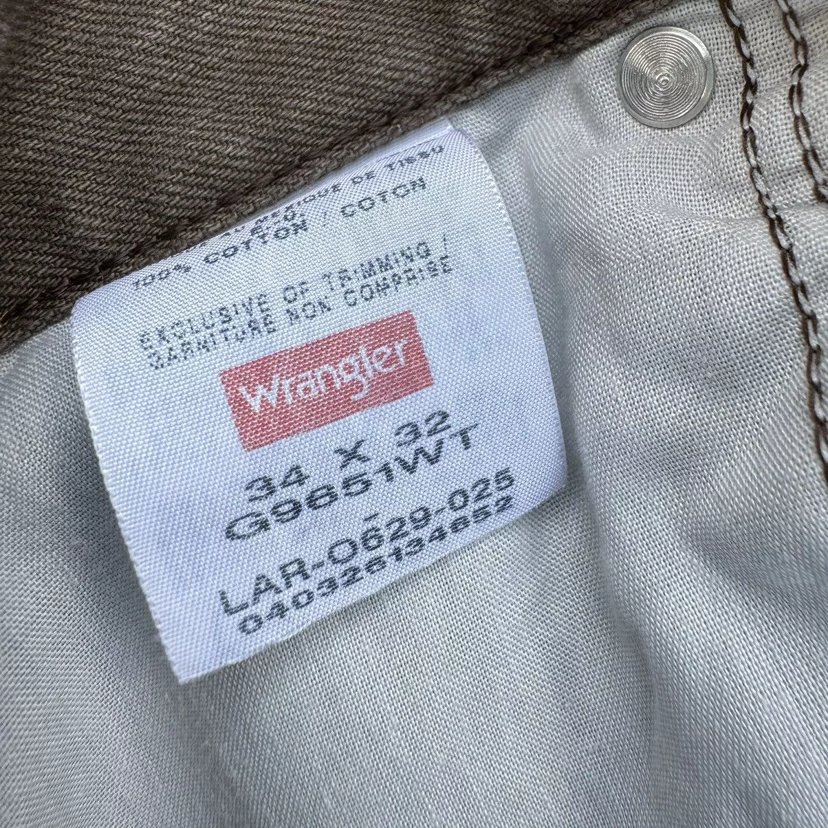 Wrangler Casual Pants Vintage wrangler pants Brown