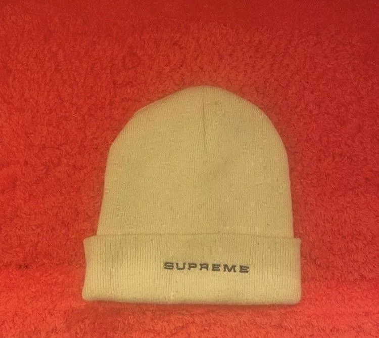Supreme Hats Supreme nike beanie Yellow