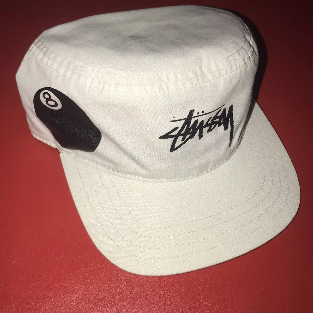 Stussy Hats Stussy × Vintage Stussy Cap White