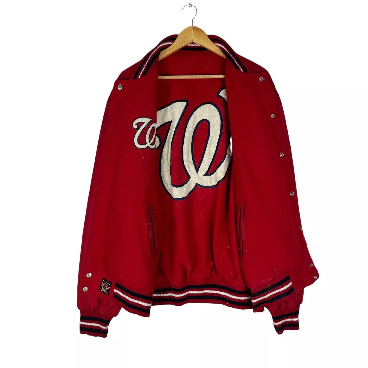 Jeff Hamilton Light Jackets Jeff Hamilton × MLB ❄️WASHINGTON NATIONALS JH DESIGN MLB REVERSIBLE JACKET Red Vintage
