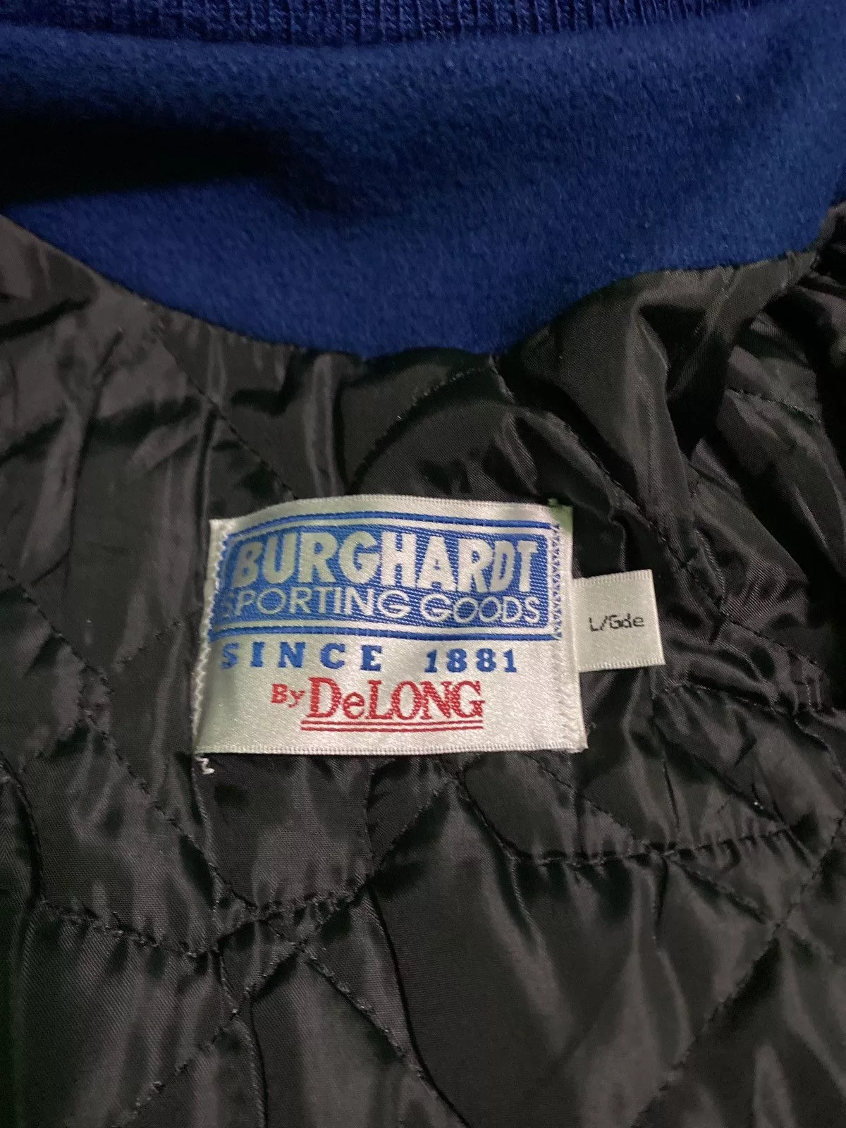 Vintage Leather Jackets Vintage Blue Varsity Jacket