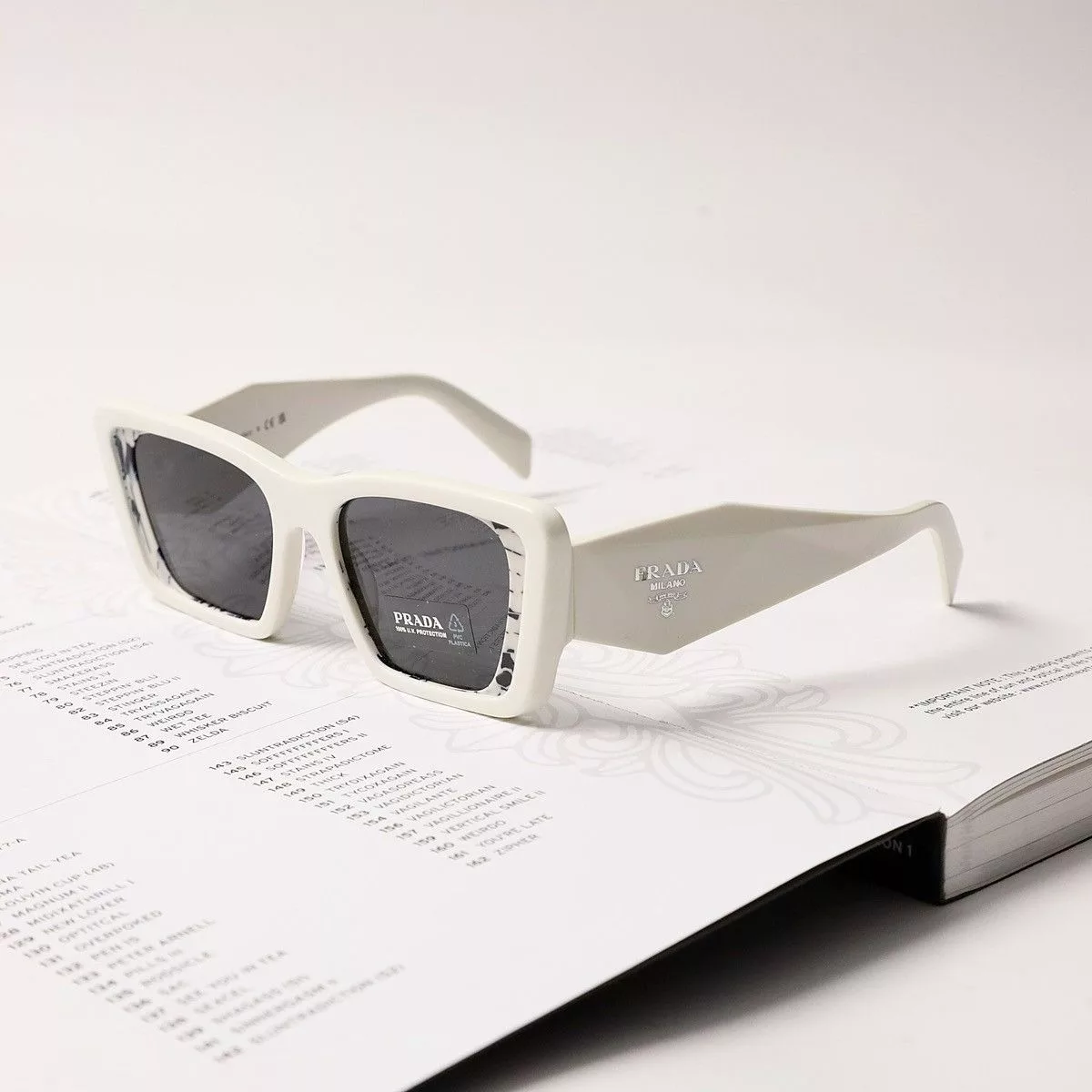 Prada Sunglasses PRADA 0PR 08YS SUNGLASSES White