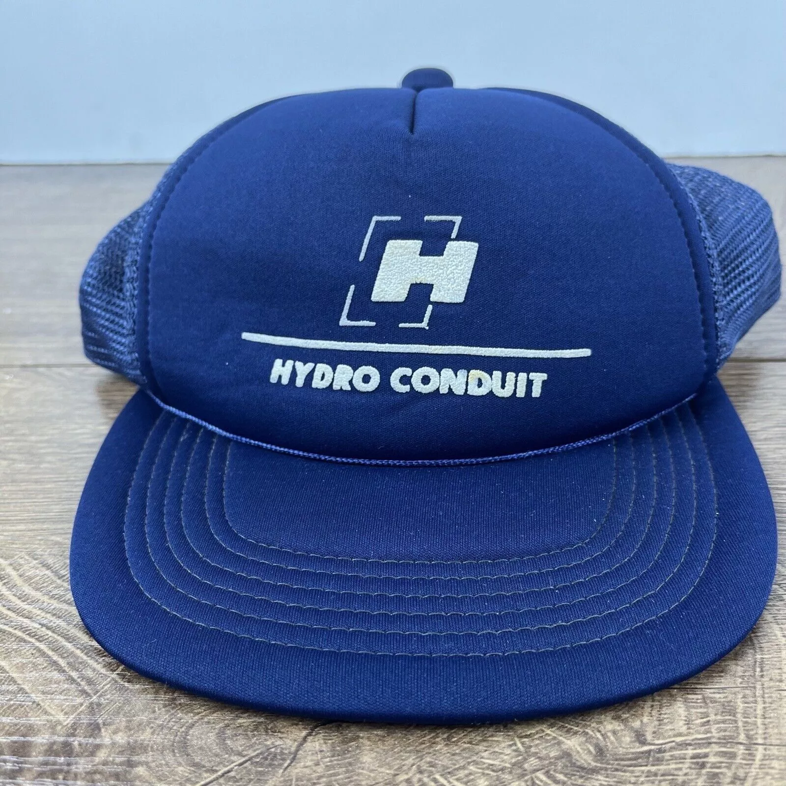 Other Hats Other Hydro Conduit Hat Hydro Snapback Hat Blue Adjustable Hat Adu