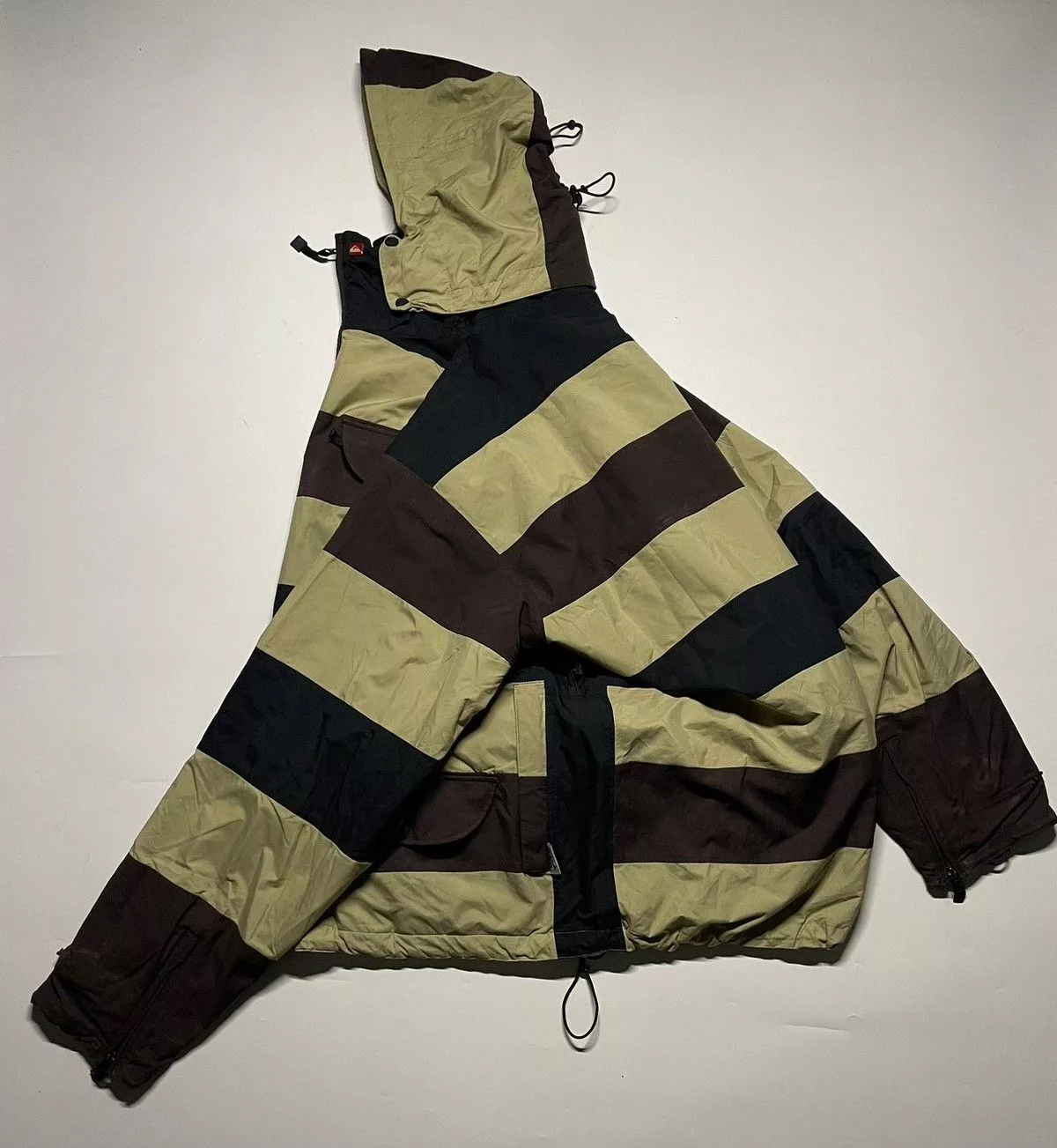 Quicksilver Light Jackets Outdoor QuickSilver 1969, Oceanbeach fullprint Windbreaker Multi Gorpcore