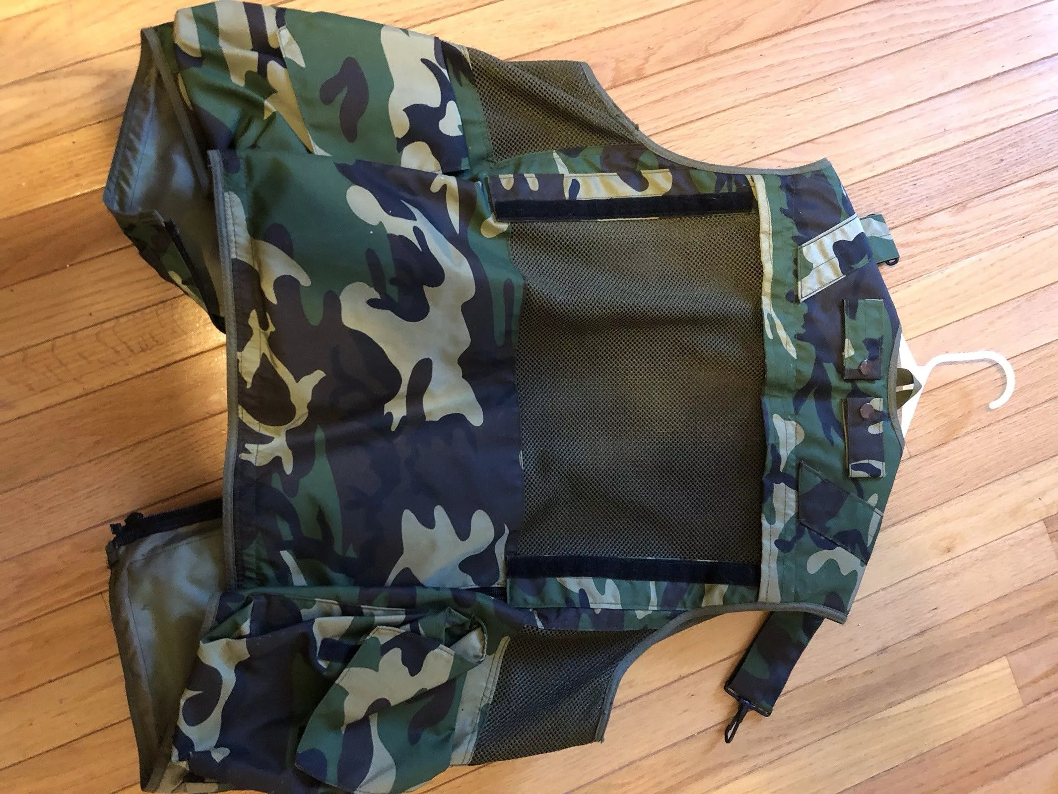 Camper Vests Camper Vintage “jungle Camo” Survival Vest
