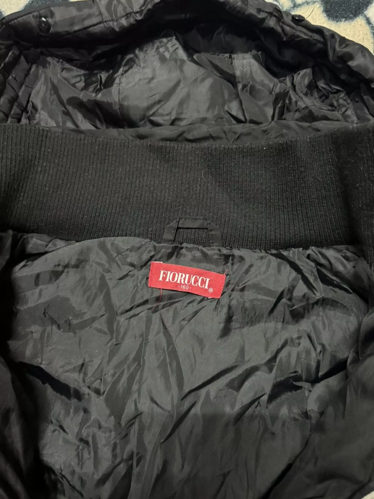 Fiorucci Jackets FIORUCCI DOWN JACKET Black Streetwear