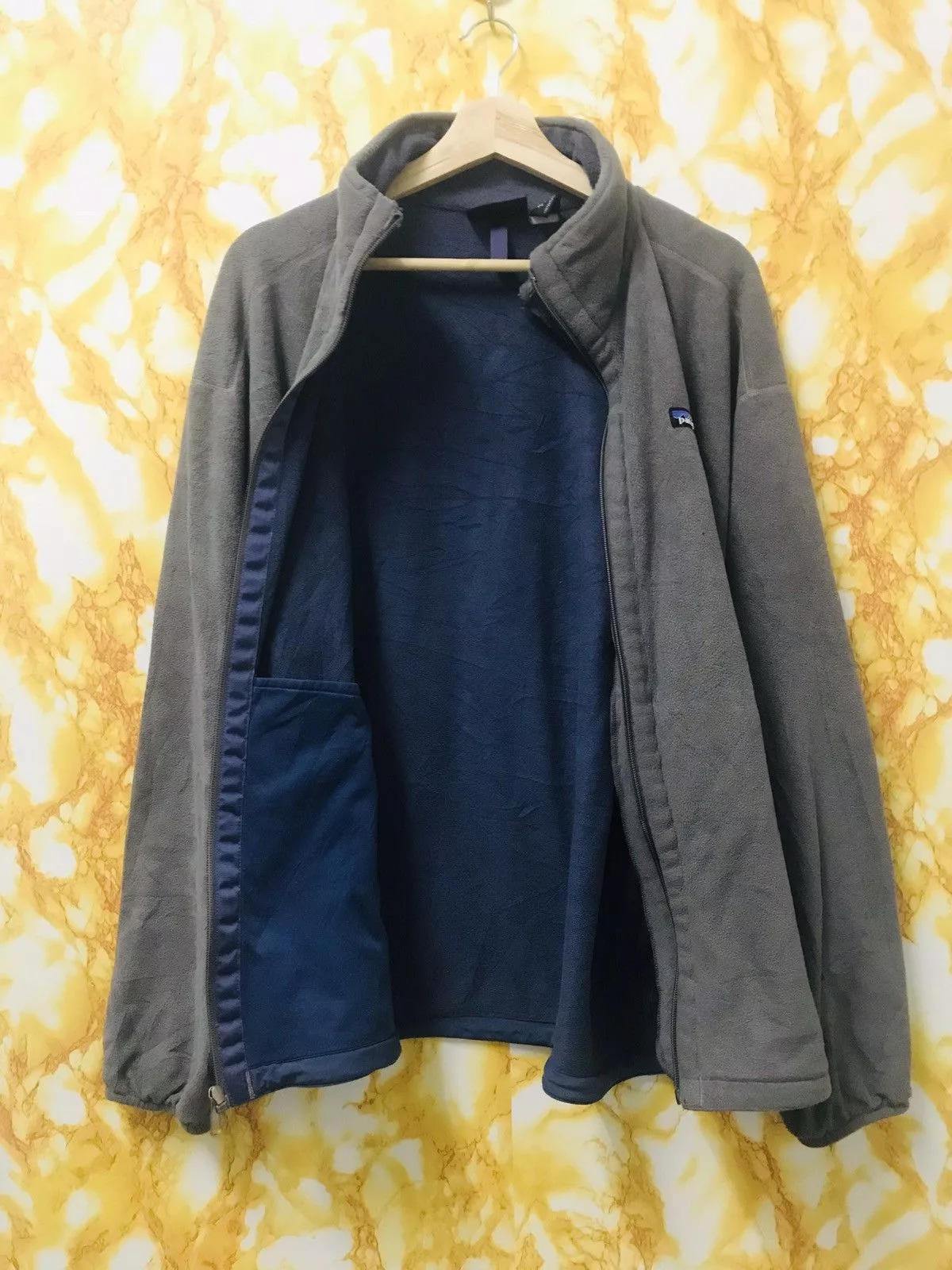 Patagonia Light Jackets Vintage Patagonia Synchilla fleece Gray