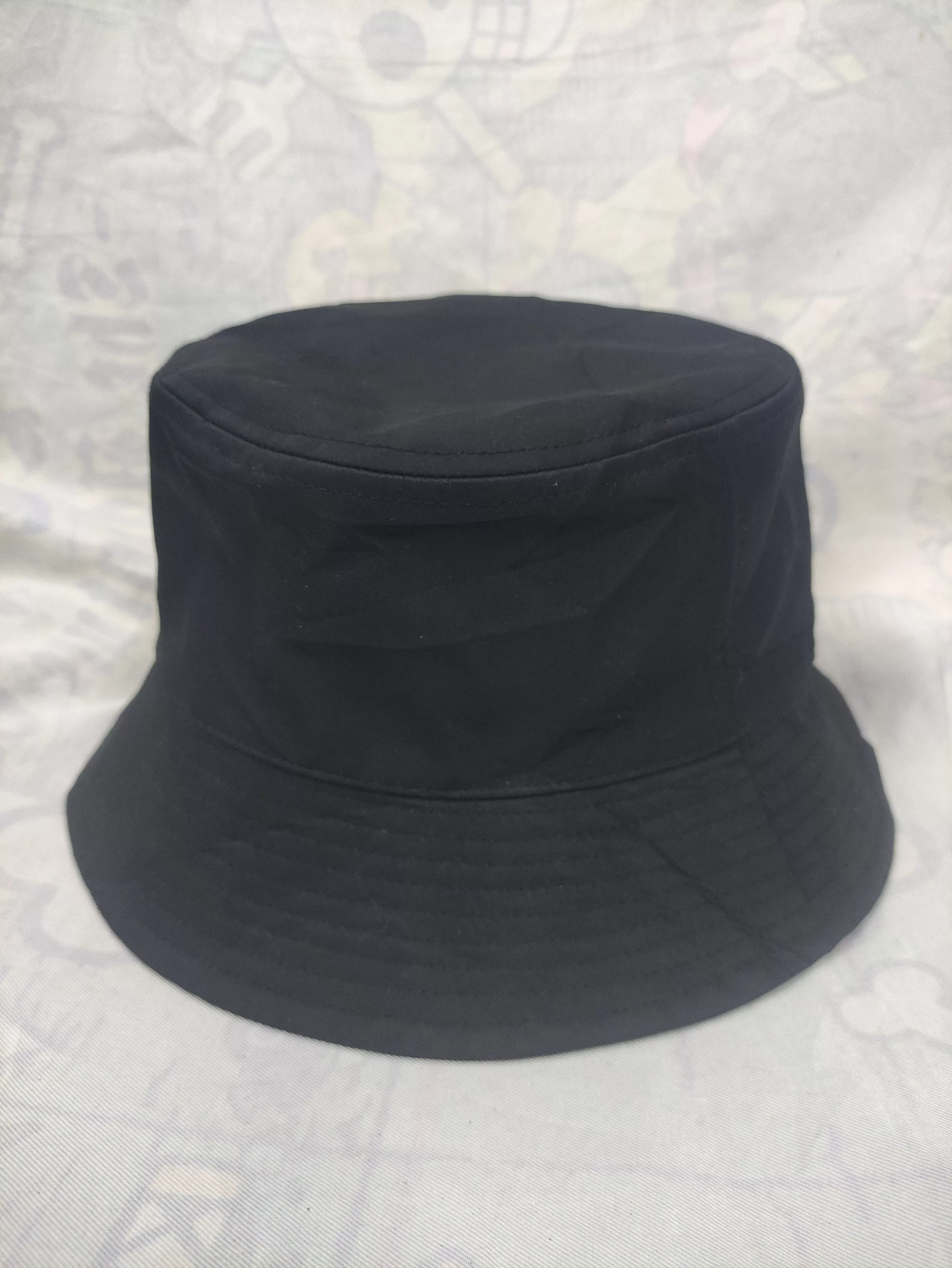 GU Hats GU NYLON BUCKET HAT PLAIN Black