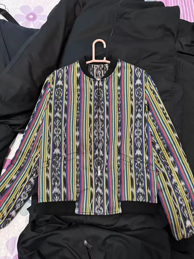 Saint Laurent Paris Light Jackets Saint Laurent Paris Saint Laurent 2018ss Bohemian double-sided jacket Multi