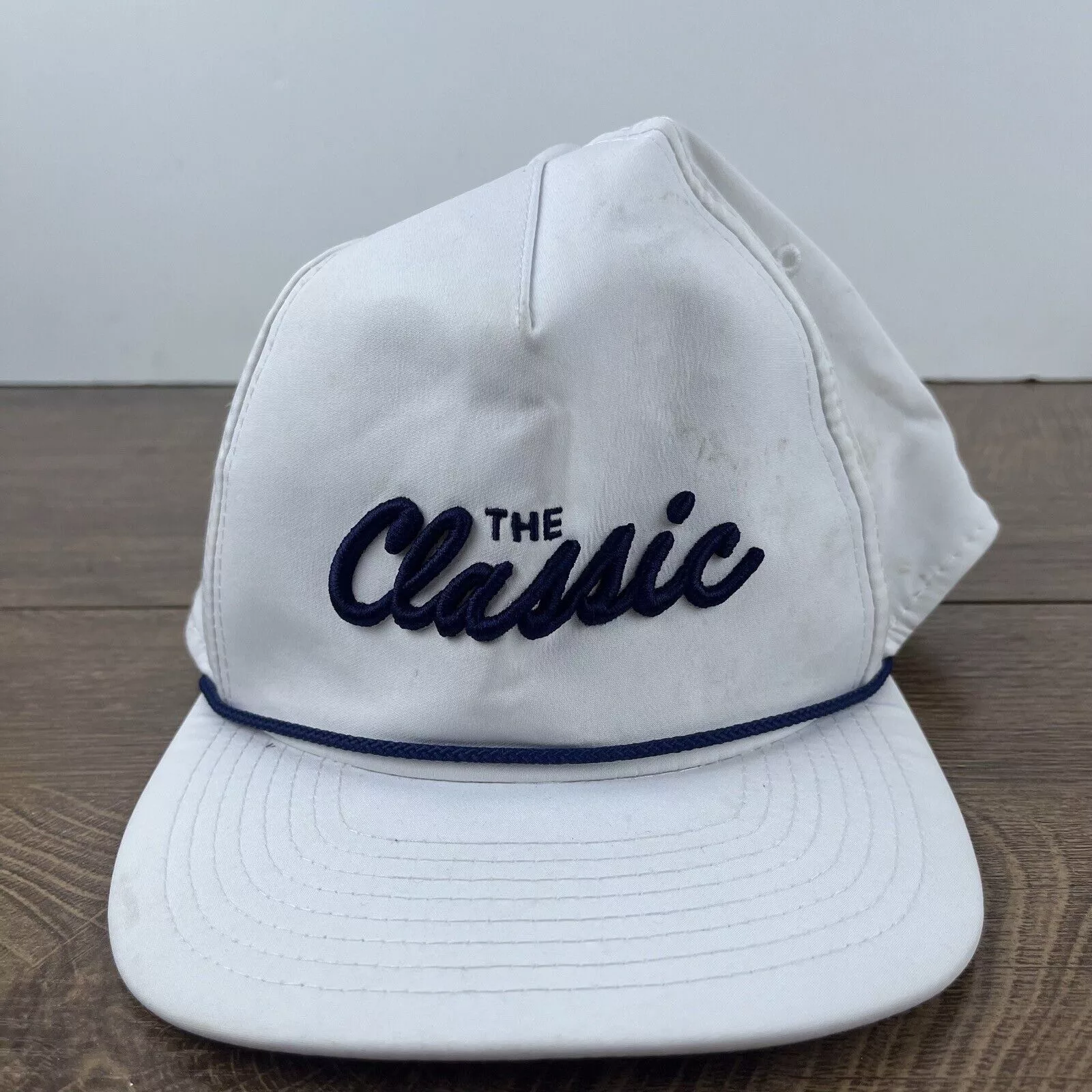 Other Hats Other The Classic Hat Classic Snapback Hat White Adjustable Hat Ad