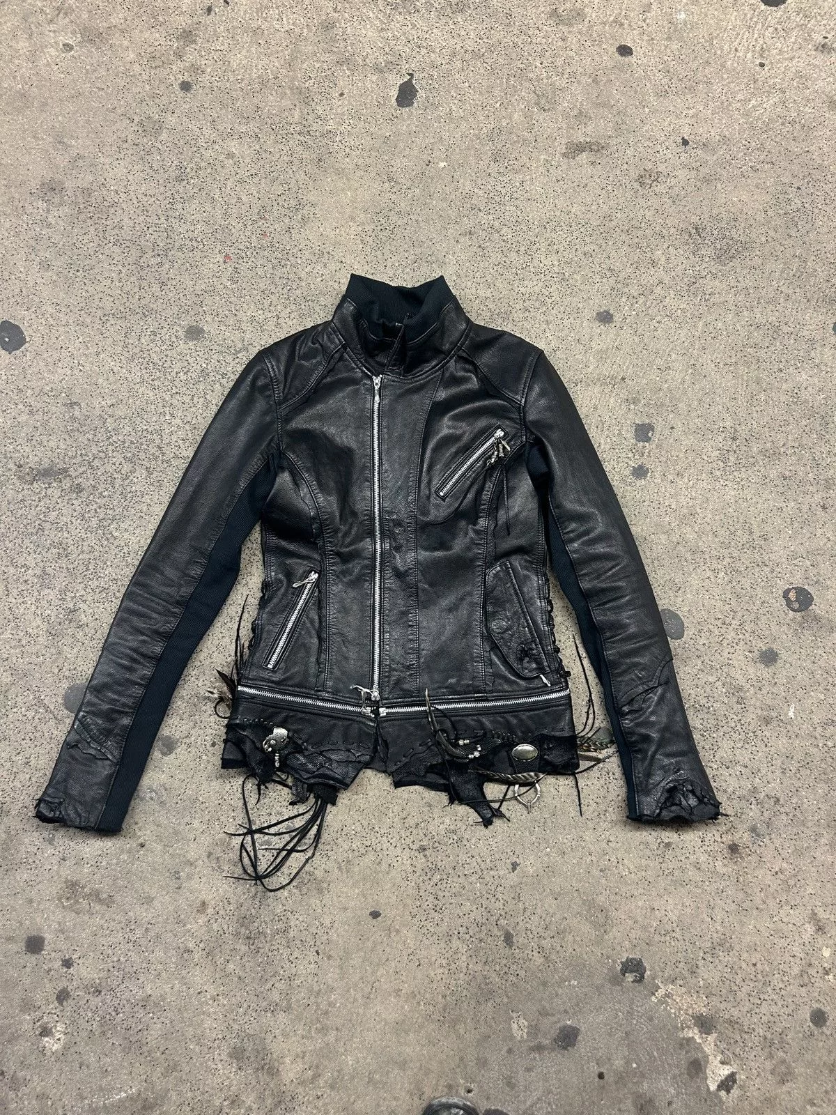 14th Addiction Leather Jackets 14th Addiction "Beat It" Leather Jacket Black