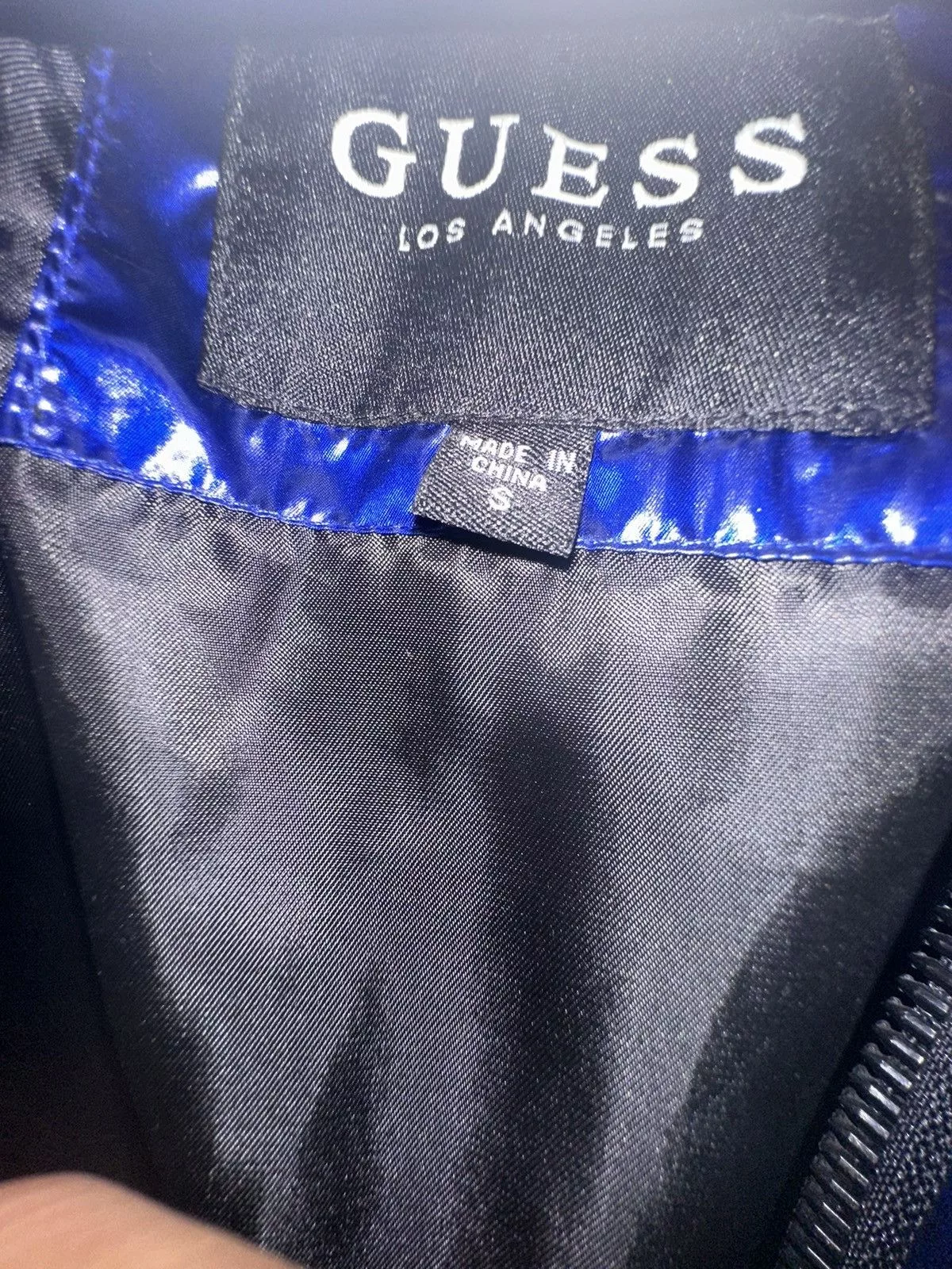 Guess Parkas Guess puffer jacket Blue