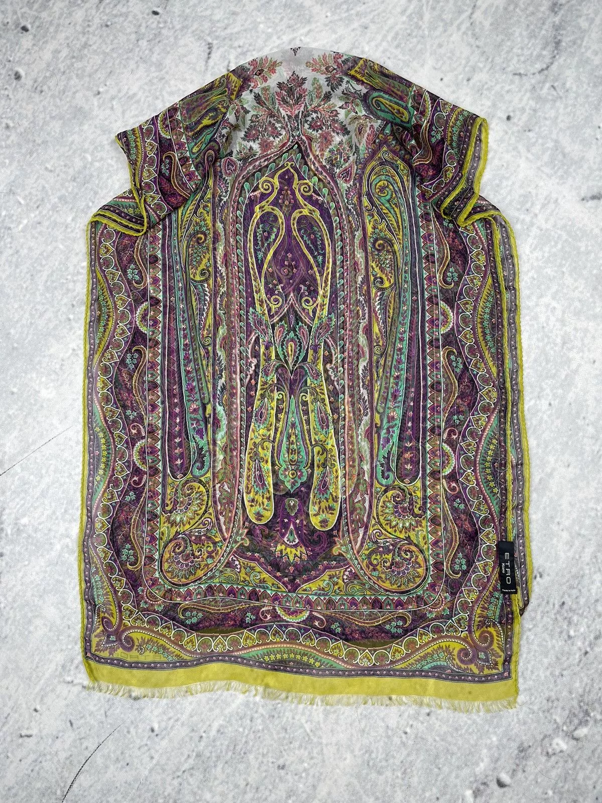 Etro Scarves Etro × Vintage Vintage scarf Etro wmns Multi Luxury