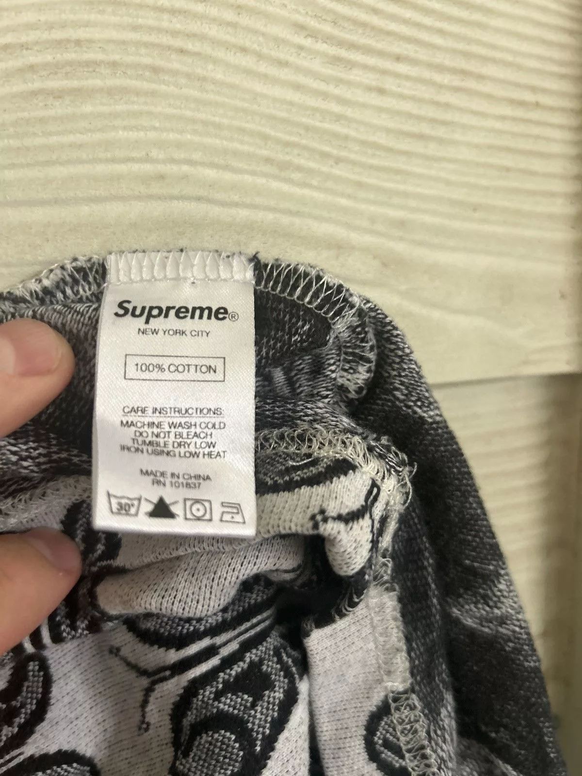 Supreme Sweaters Knitwear Supreme butterfly pullover White