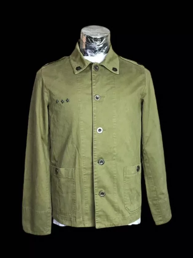 A.P.C. Light Jackets A.P.C. A.P.C Military Light Jacket Green Vintage