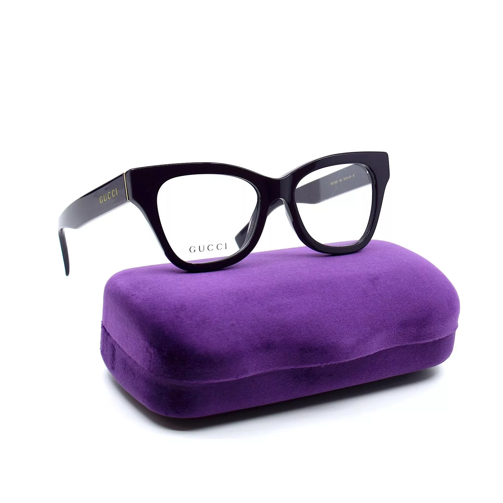 Gucci Glasses NEW GUCCI GG1133O 002 VIOLET AUTHENTIC EYEGLASSES FRAME Purple