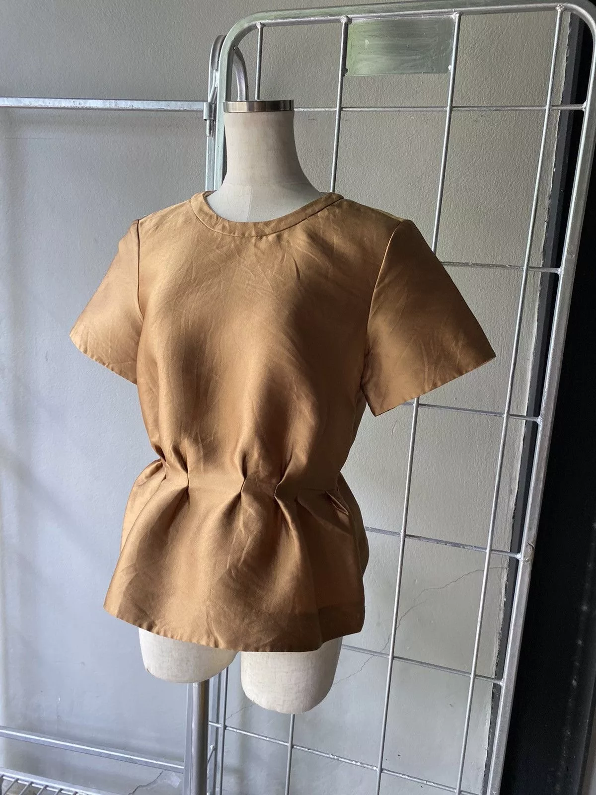 3.1 Phillip Lim Blouses 3.1 Phillip Lim copper silk blouse Gold