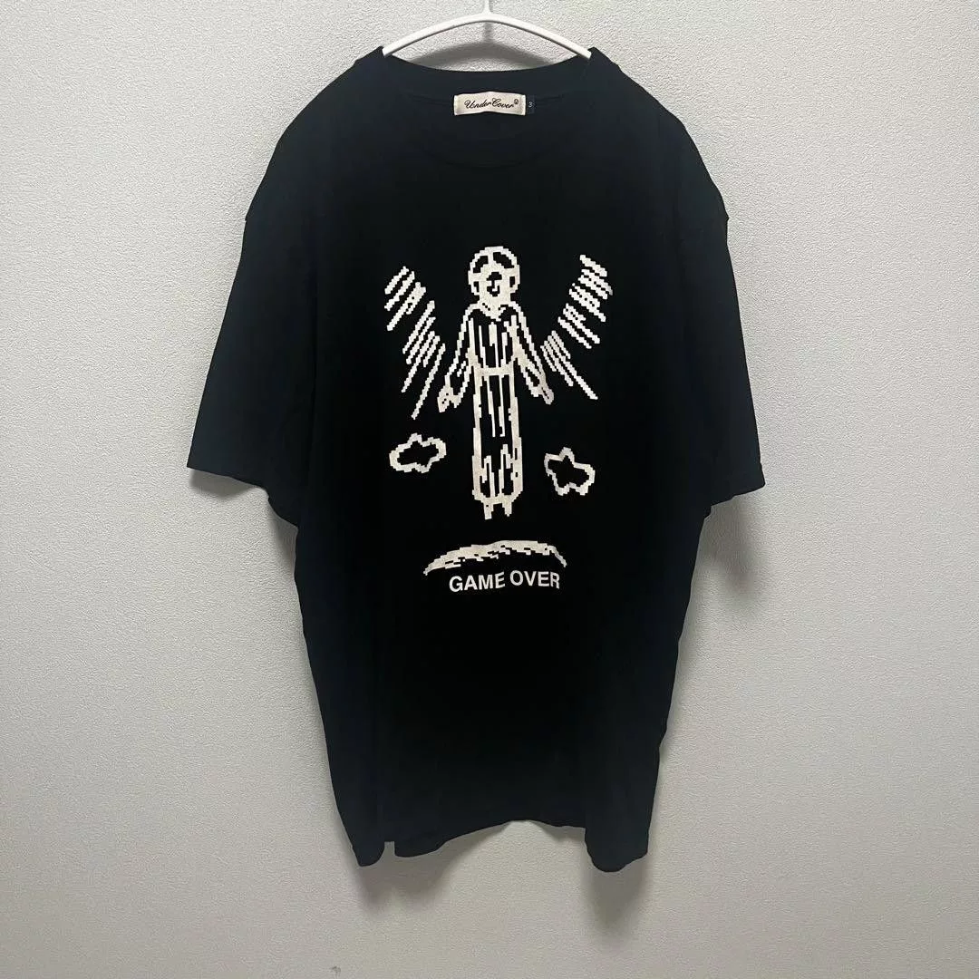 Undercover Short Sleeve T Shirts Undercover Game Over Jesus Tee Black