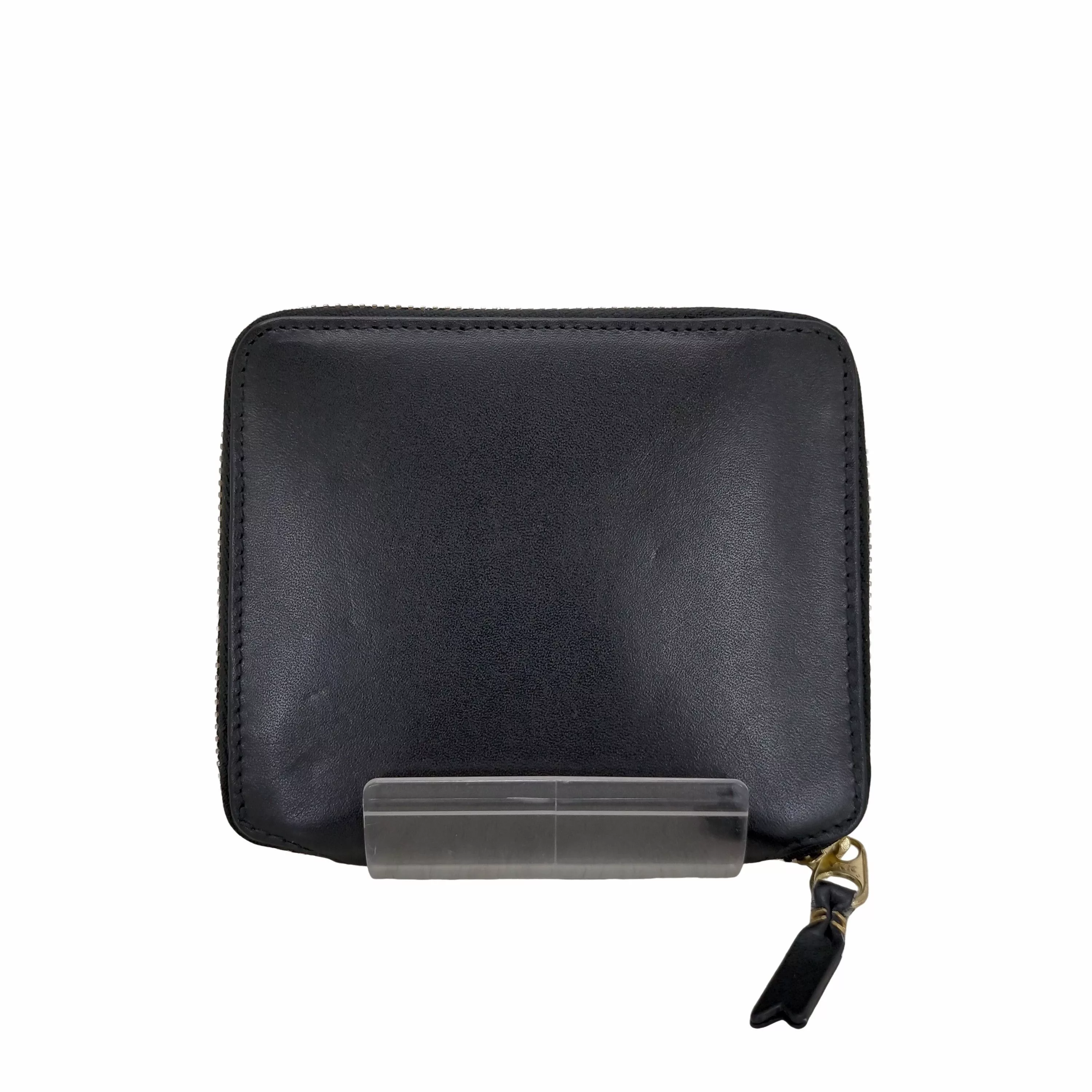 Comme des Garcons Wallets Comme des Garcons Wallet Plain Zip Black