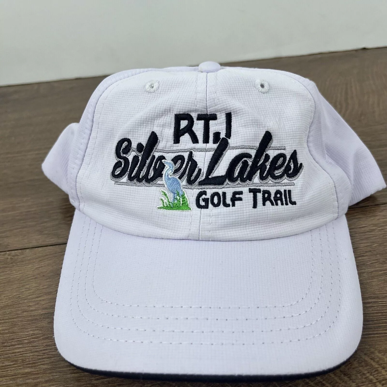 Other Hats Other Silver Lakes Hat RT I Golf Trail Hat White Hat Adjustable Wh