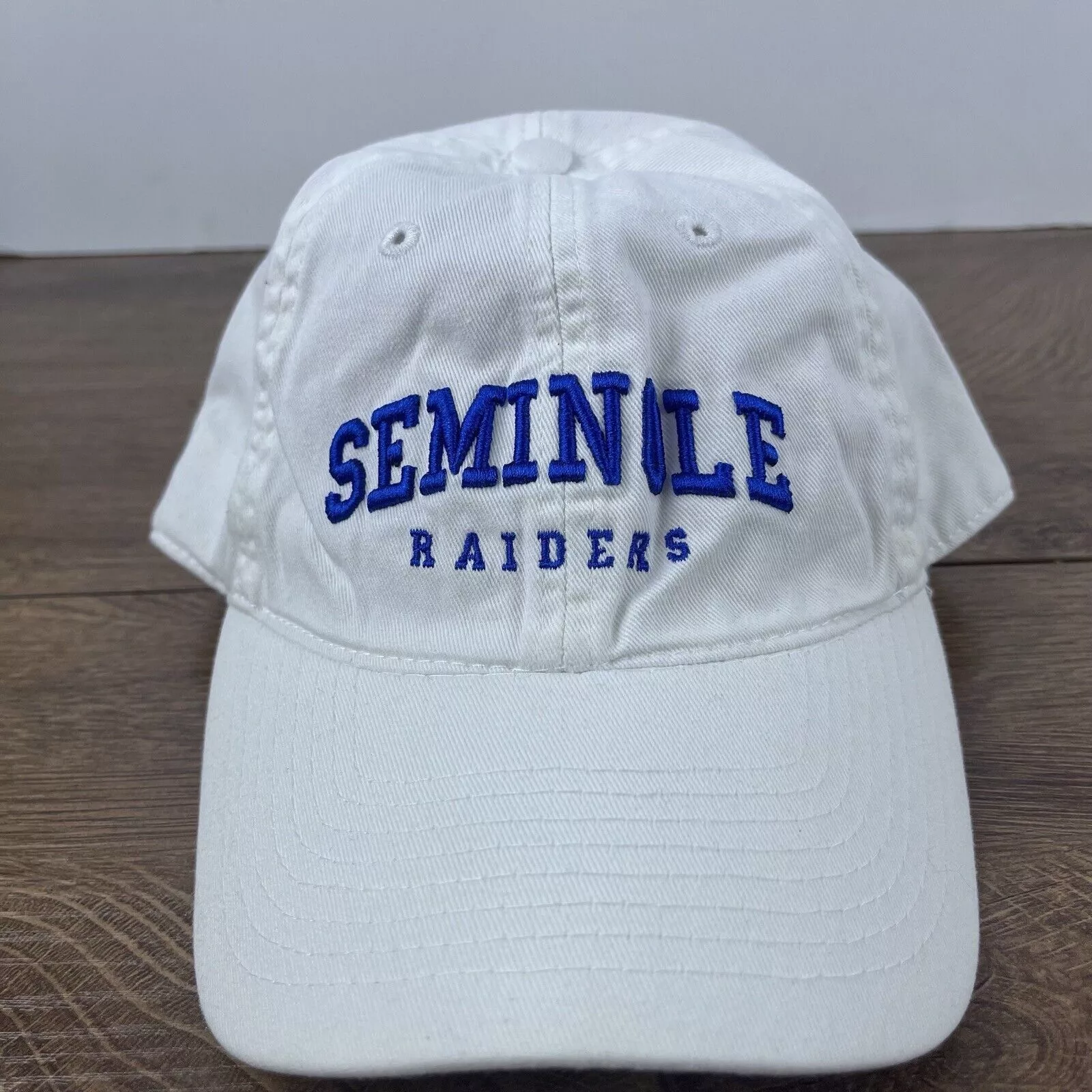 Other Hats Other Seminole Raiders Hat White Hat Adjustable White Adult Size H