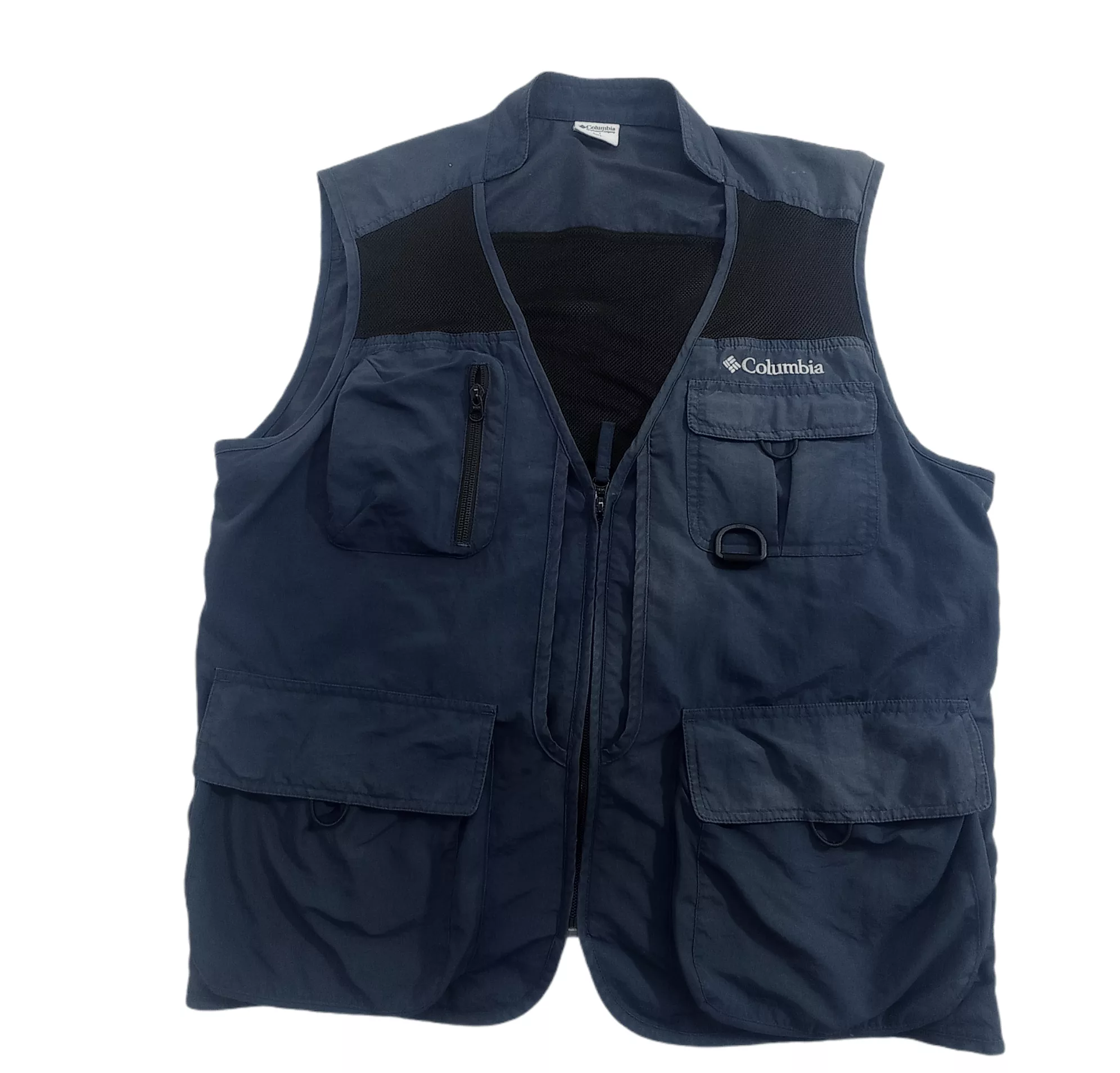 Columbia Vests Columbia Multi Pocket Vest Blue