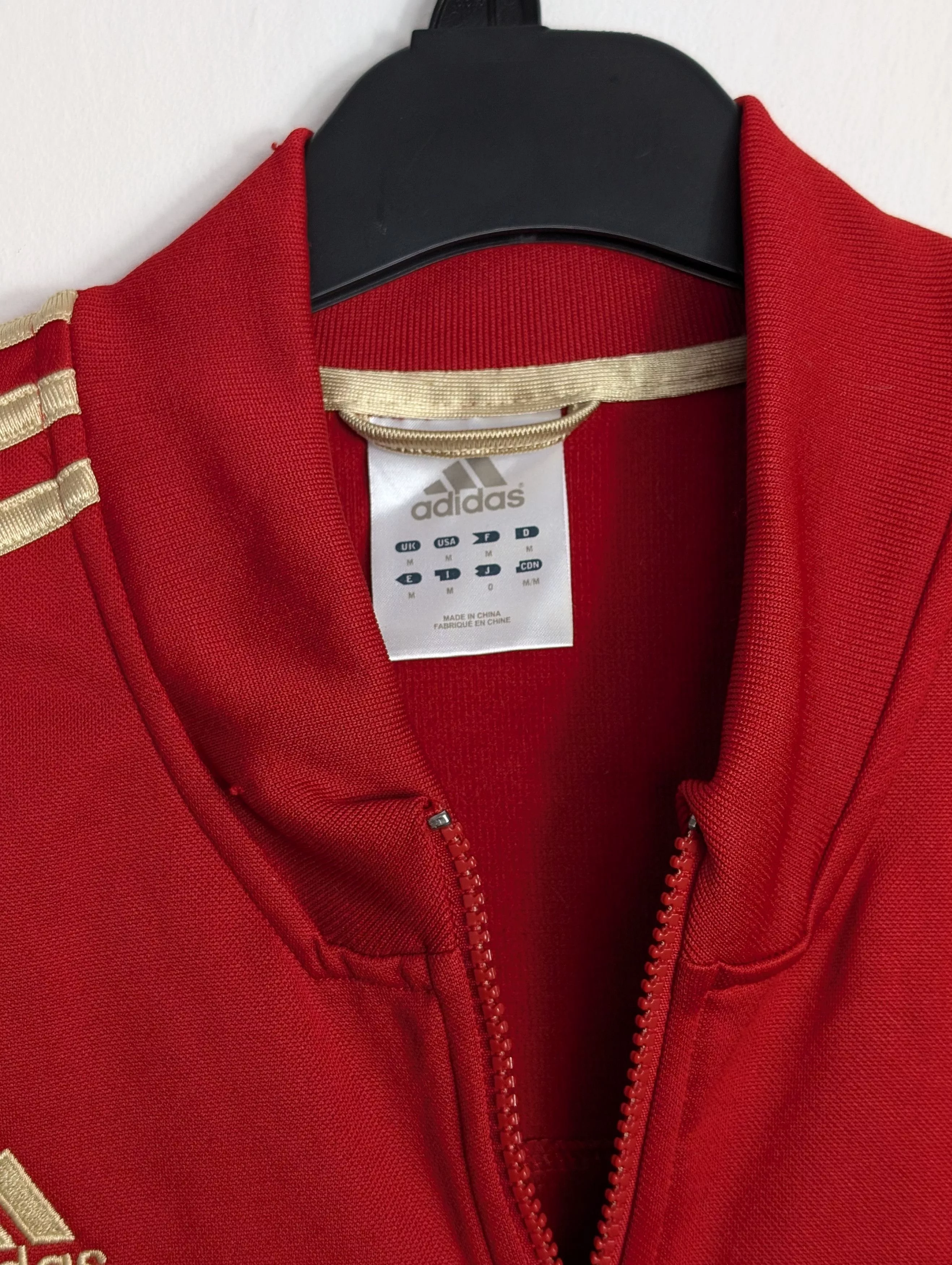 Adidas Sweatshirts Hoodies Adidas × Vintage 2011-12 Bayern Munich adidas sample Track Jacket Red