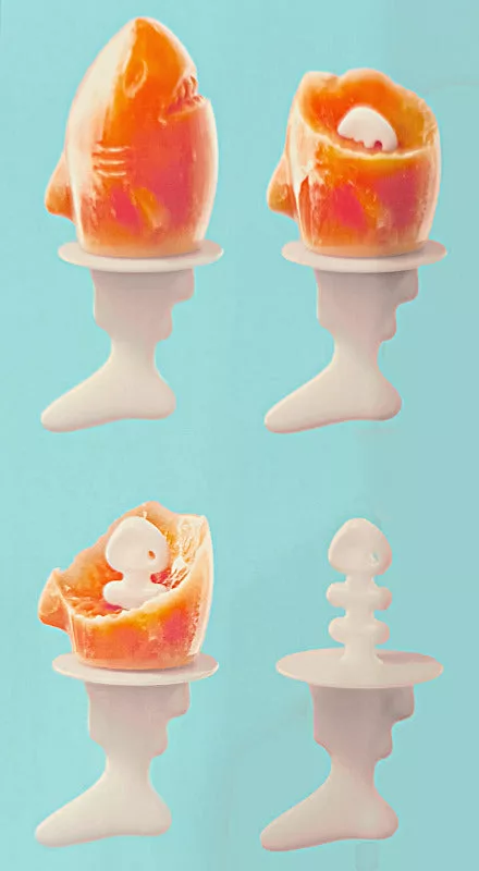 Zoku Shark 4-Pop Mold