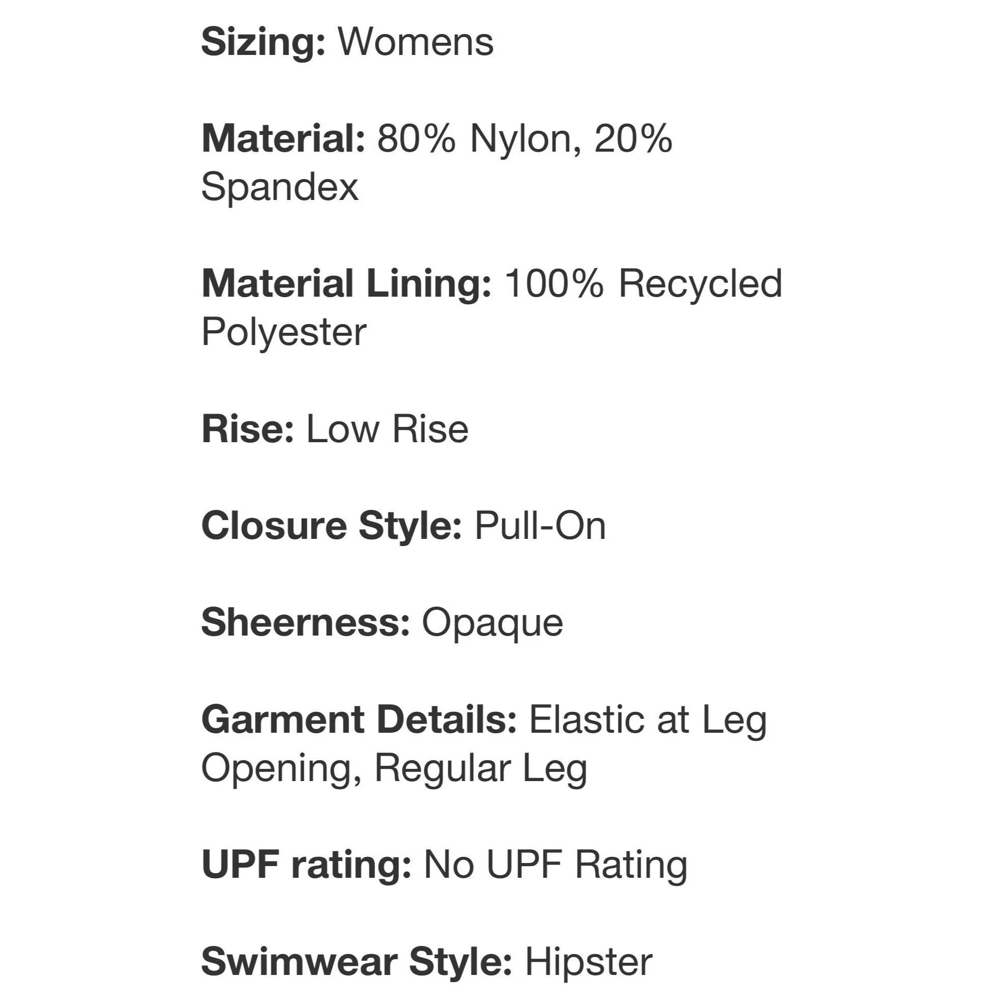 Other Socks Intimates Other Shade & Shore - Women's Low-Rise Medium Coverage Hipster Bik Purple