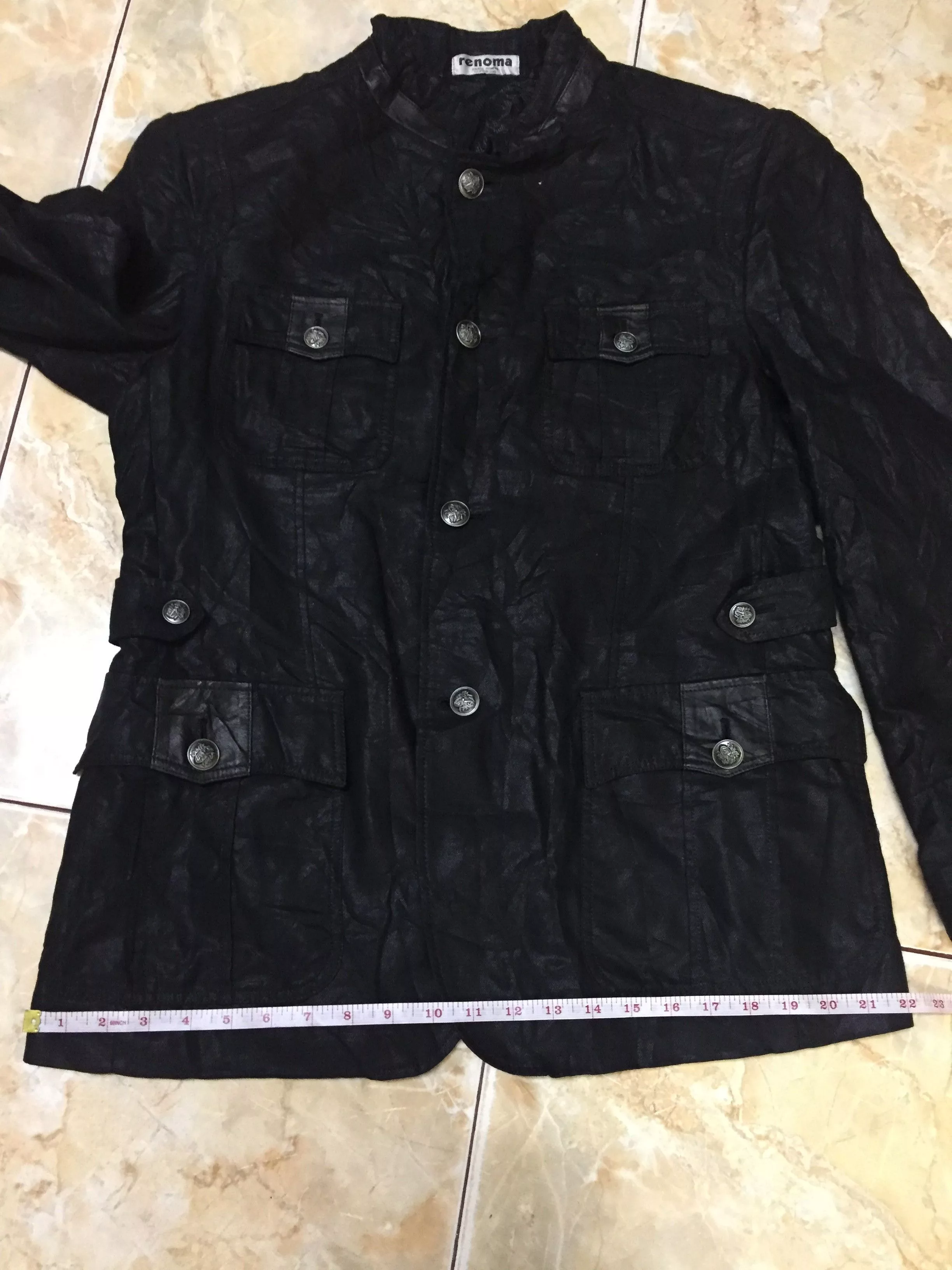 Other Light Jackets Other × Renoma Multipocket chore jacket Renoma paris Black
