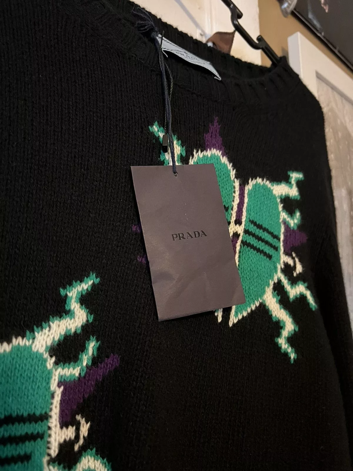 Prada Sweaters Knitwear Prada wool sweater Black
