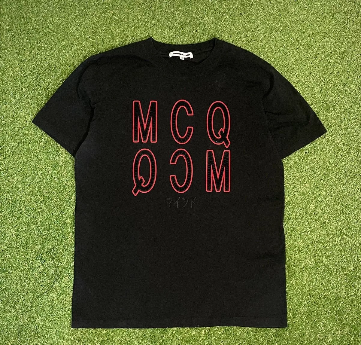 Alexander McQueen Short Sleeve T Shirts Alexander McQueen × Other Alexander McQueen Black Streetwear