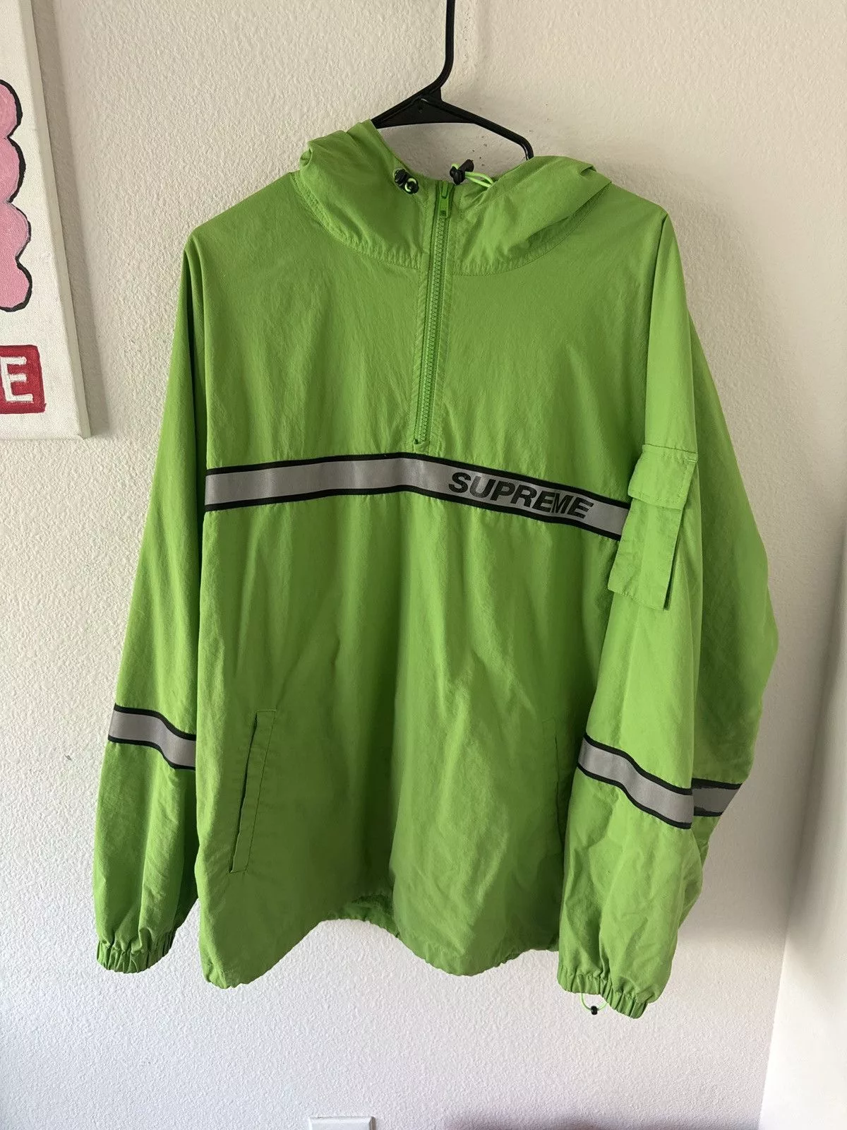 Supreme Light Jackets Supreme reflective windbreaker Green Streetwear