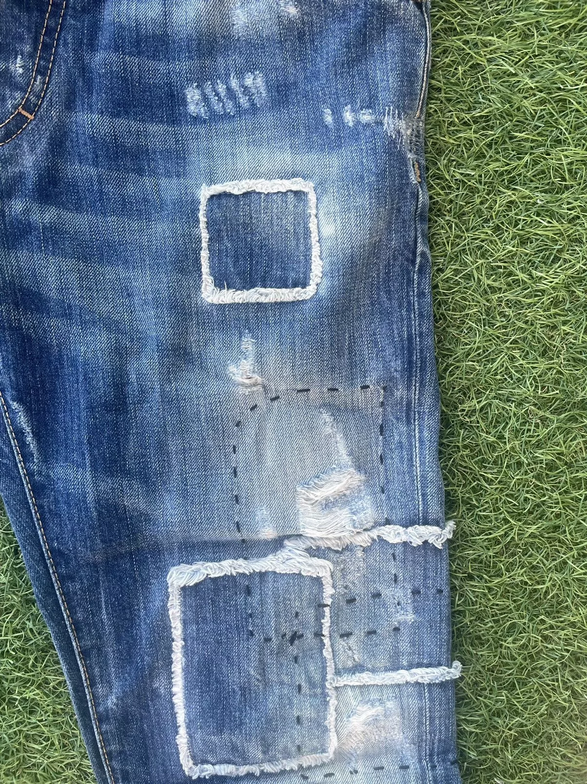 Designer Denim Designer × Dsquared2 Dsquared Distressed Cool Guy Jeans Blue