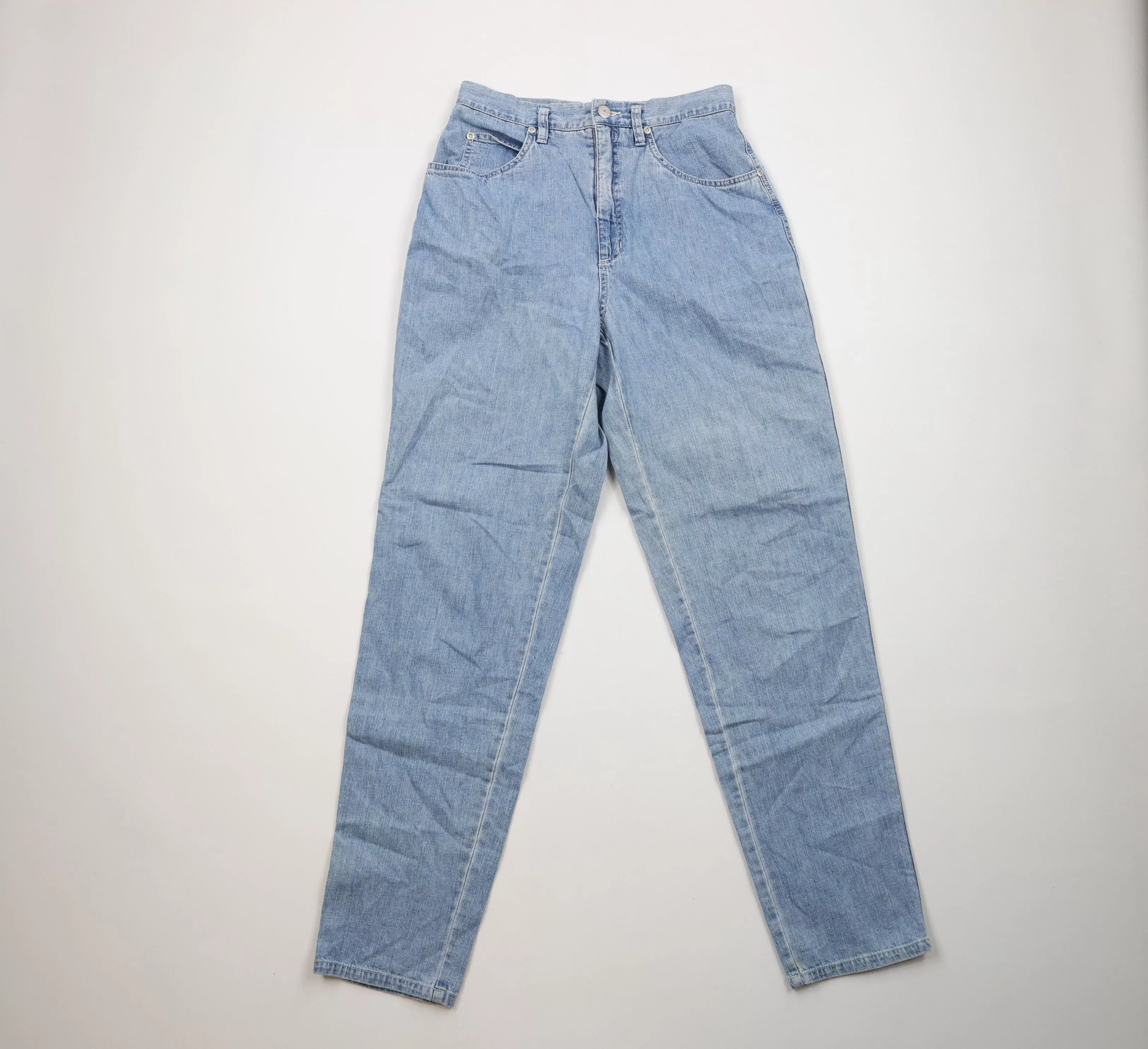 Vintage Jeans Vintage 90s Streetwear Tapered Leg Denim Jeans Pants Blue