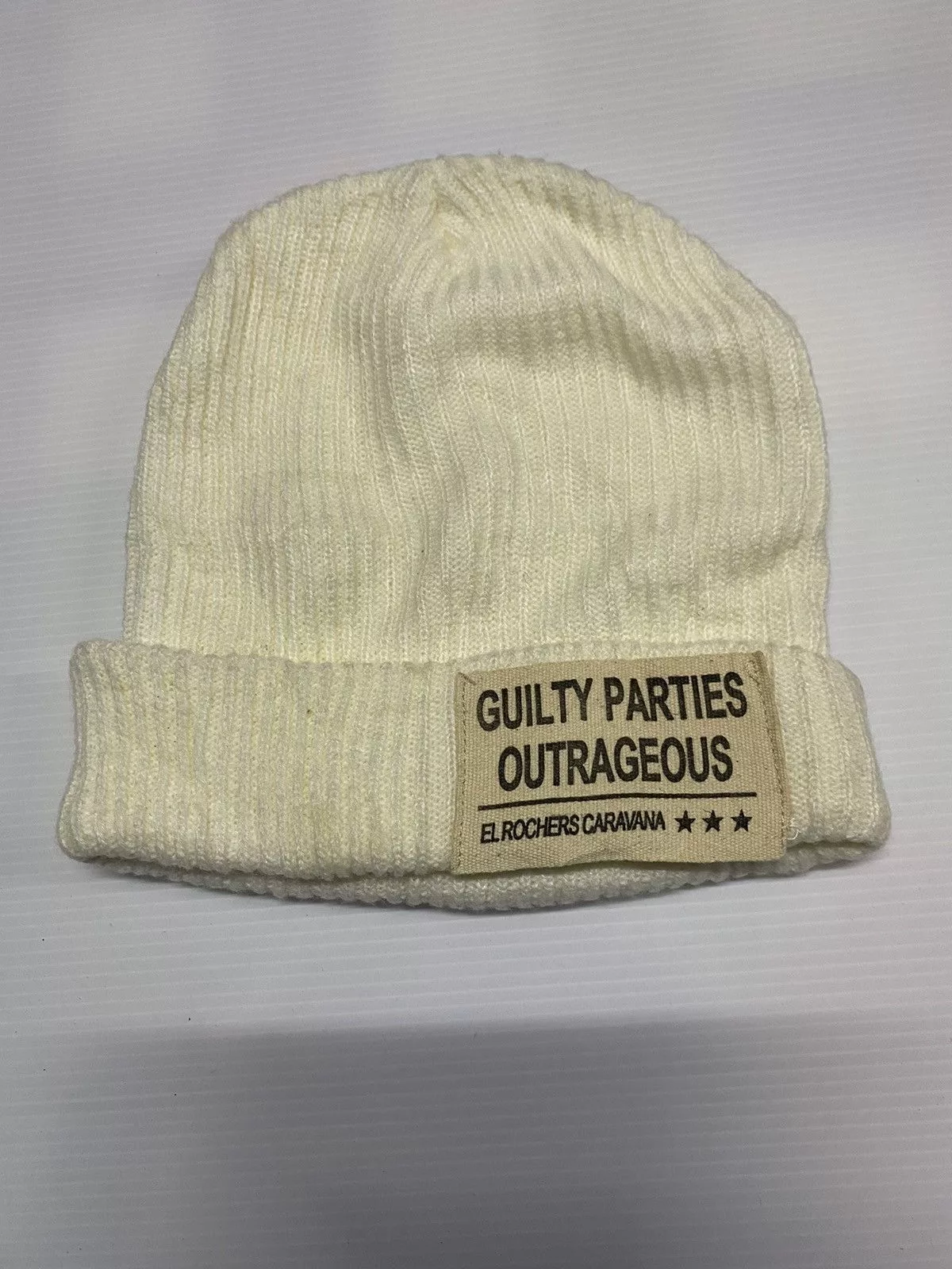 Wacko Maria Hats Wacko Maria Beanie Hat White