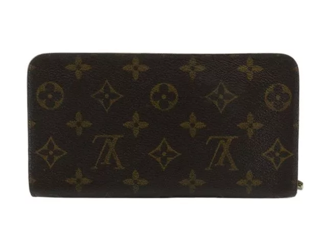 Louis Vuitton Wallets Louis Vuitton Monogram Canvas Vintage Zippy Brown Wallet