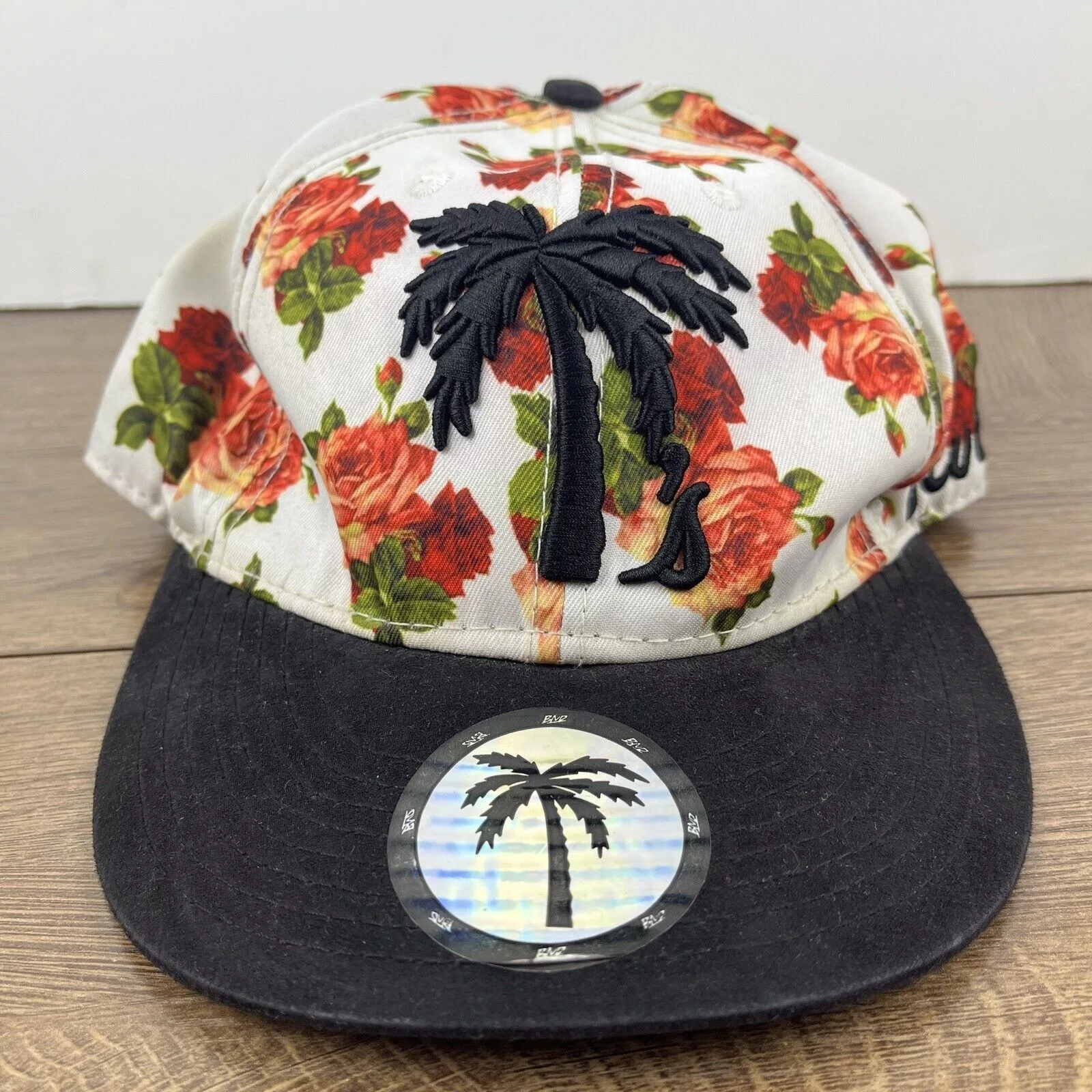 Other Hats Other Palm Tree Hat Palm Trees White Hat Adjustable Adult Size Hat